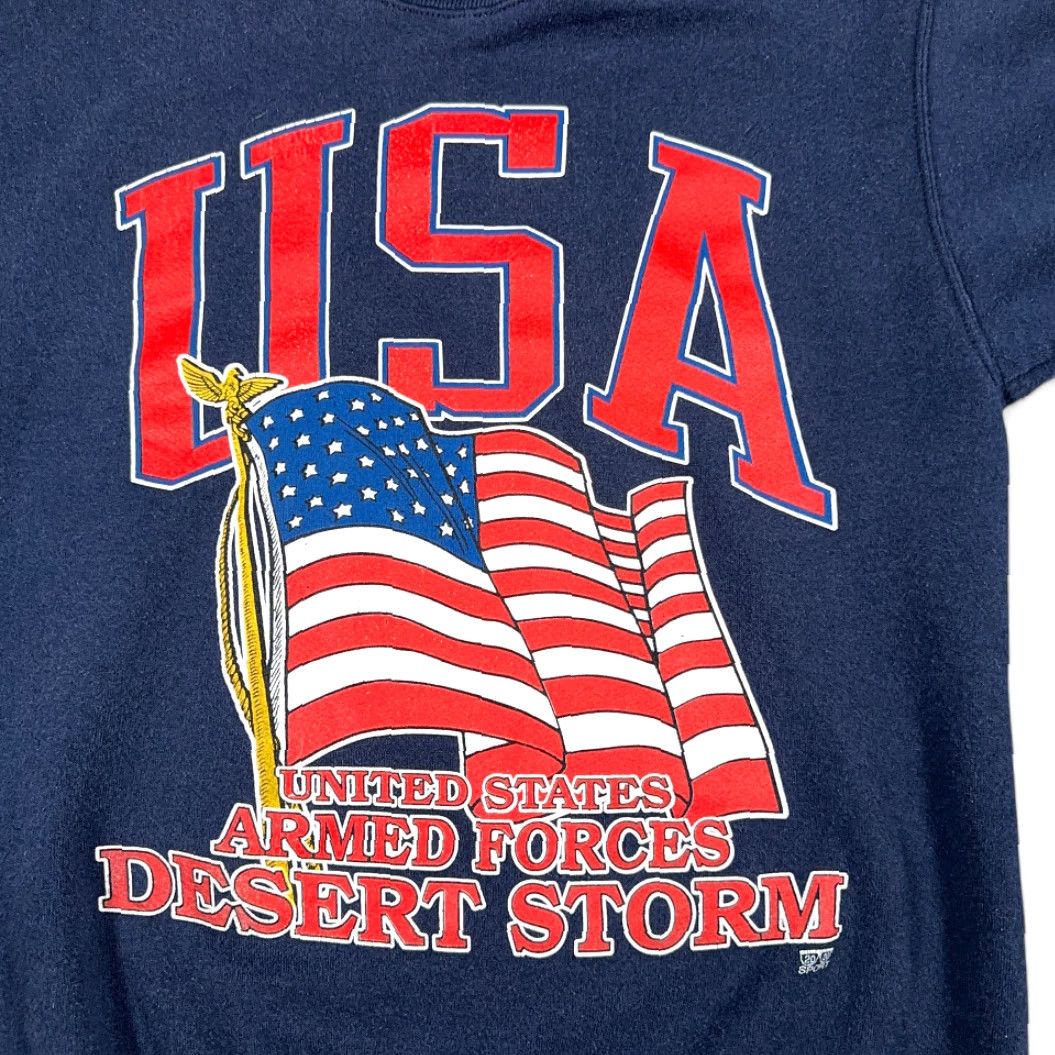 Vintage VINTAGE Desert Storm Sweater Nike? Size US M / EU 48-50 / 2 - 2 Thumbnail