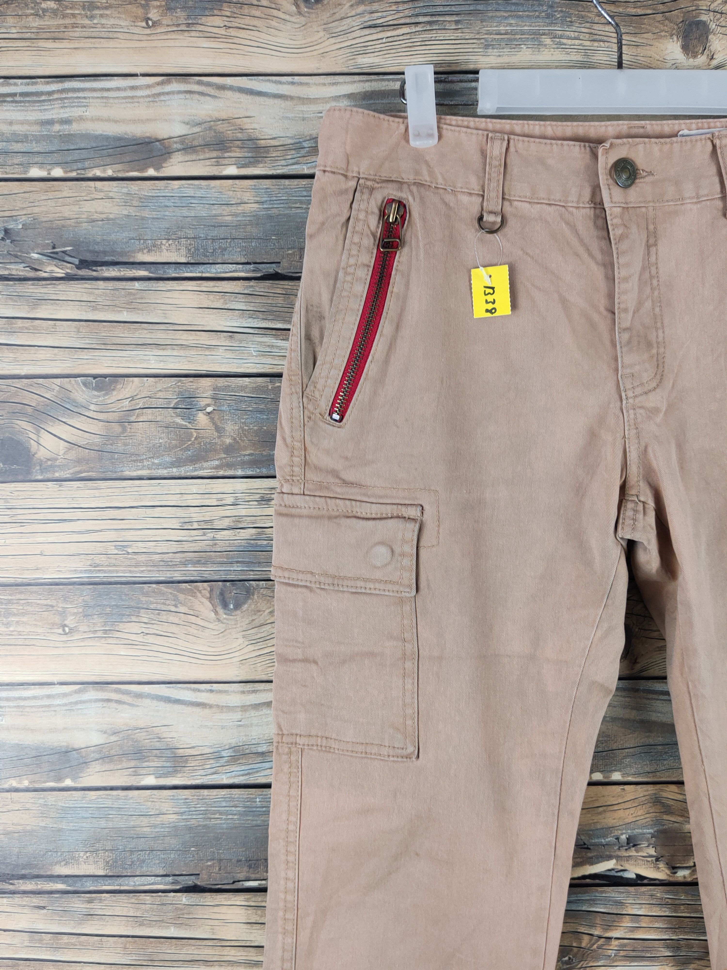 Japanese Brand DL Japanese Brand Brown Multipocket Cargo Pants #1338 Size 32" / US 10 / IT 46 - 3 Thumbnail