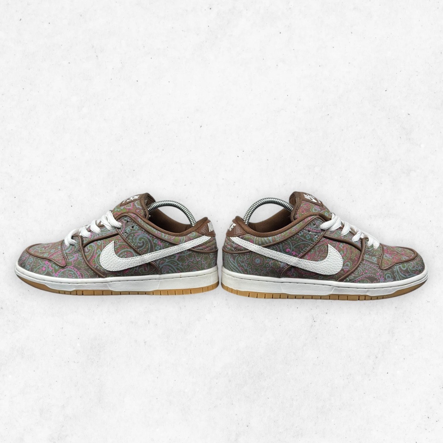 Nike Nike SB Dunk Low Pro Paisley Brown Pink Mens 7 DH7534-200 Size US 7 / EU 40 - 7 Thumbnail