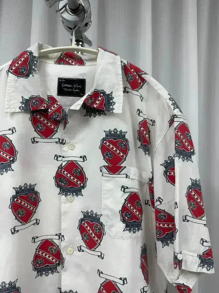Number (N)ine Number (N)ine Number Nine Crown & Heart Shirt-2506 Size US XL / EU 56 / 4 - 4 Thumbnail