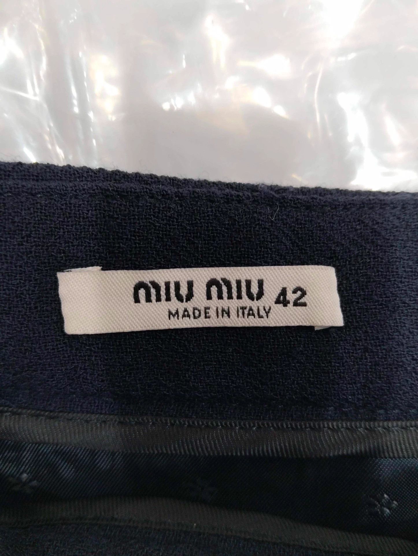 Miu Miu Miu Miu Bow Mini Skirt 42 Size 28" / US 6 / IT 42 - 4 Thumbnail