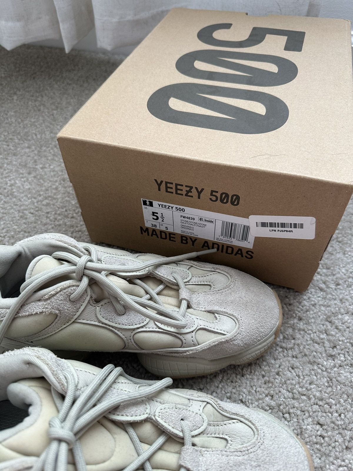 Adidas × Kanye West × Yeezy YEEZY 500 Size US 5.5 / EU 38 - 3 Thumbnail