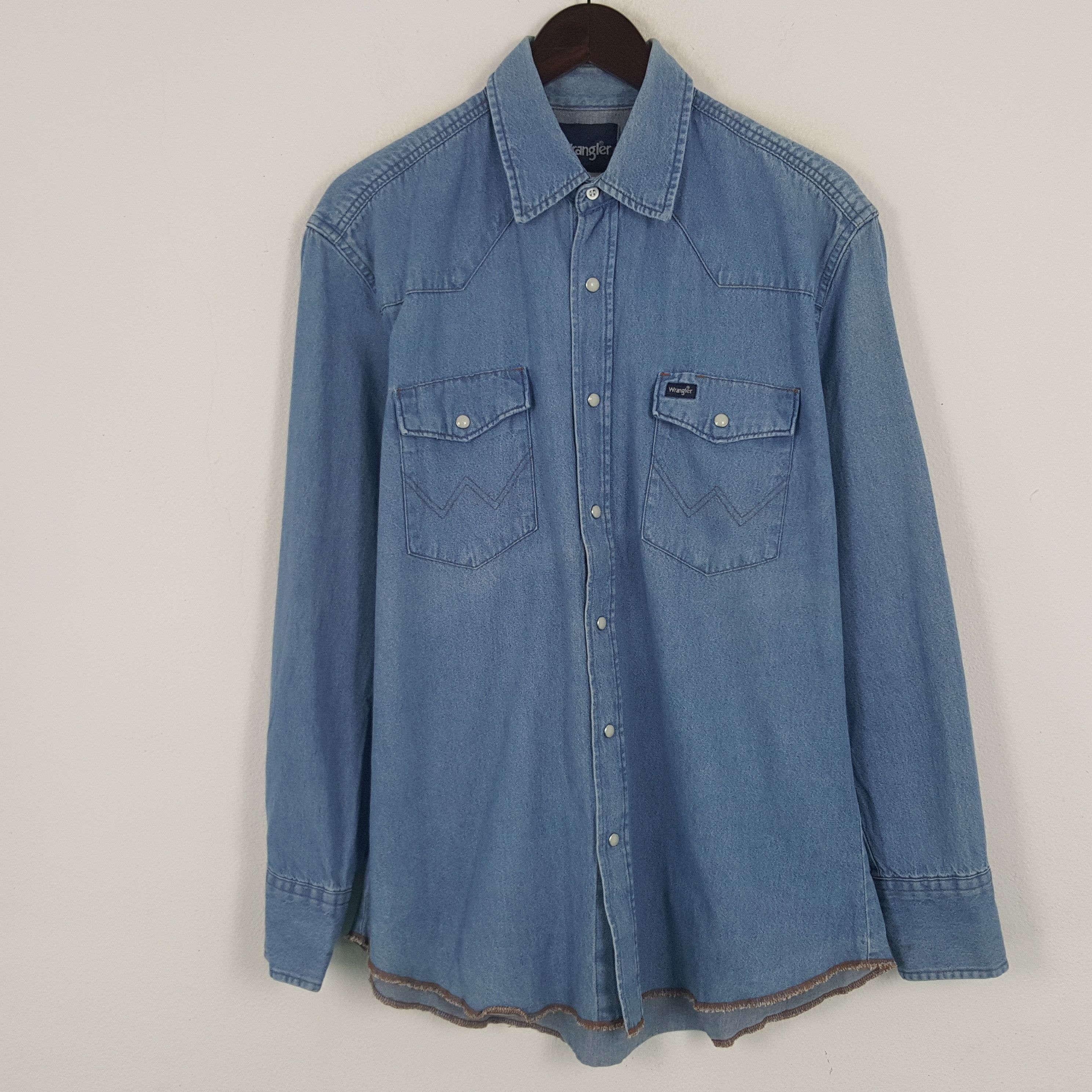 Vintage Wrangler Japanese Button Up Shirt