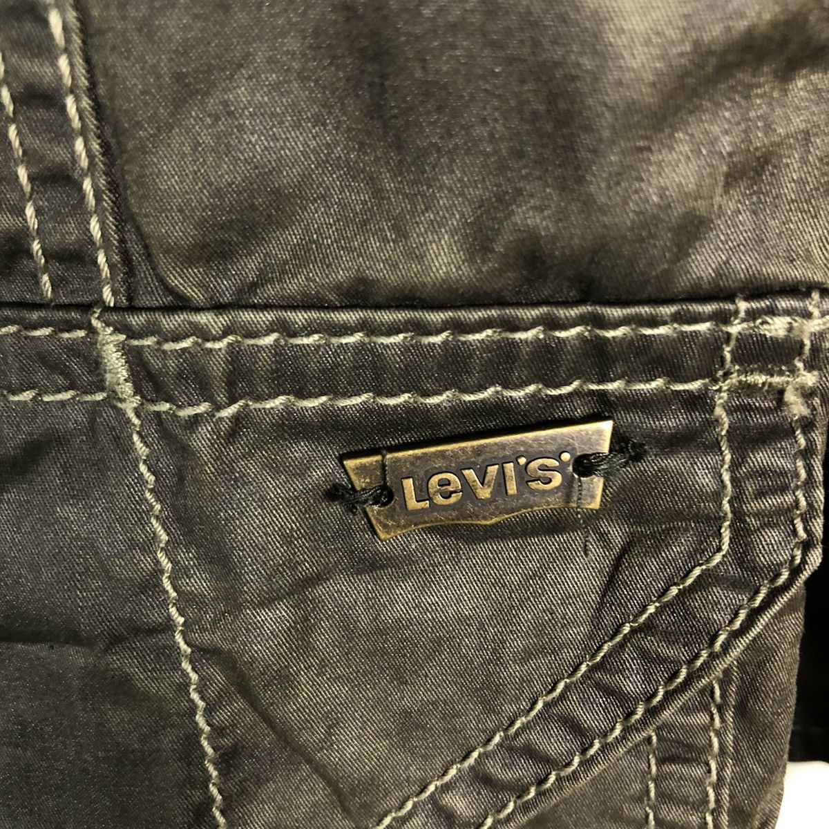 Japanese Brand 🔥Vintage Wax Fish Tail Parka Jacket Levi’s Biker Parachute Size US S / EU 44-46 / 1 - 19 Thumbnail