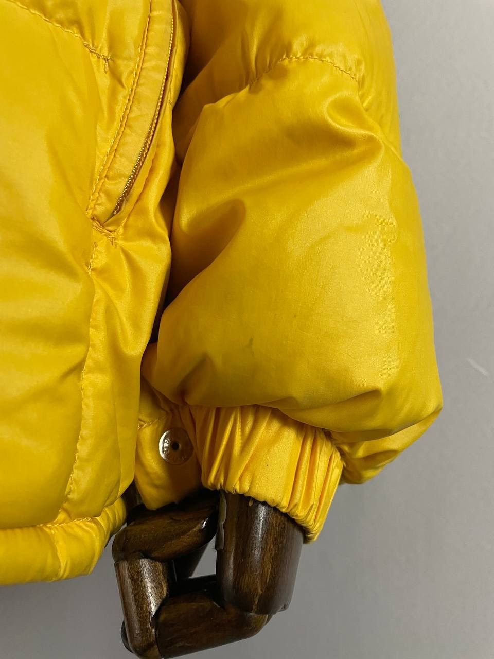 Moncler Moncler Down Jacket Grenoble Yellow Vintage 1990s Size US XL / EU 56 / 4 - 7 Thumbnail