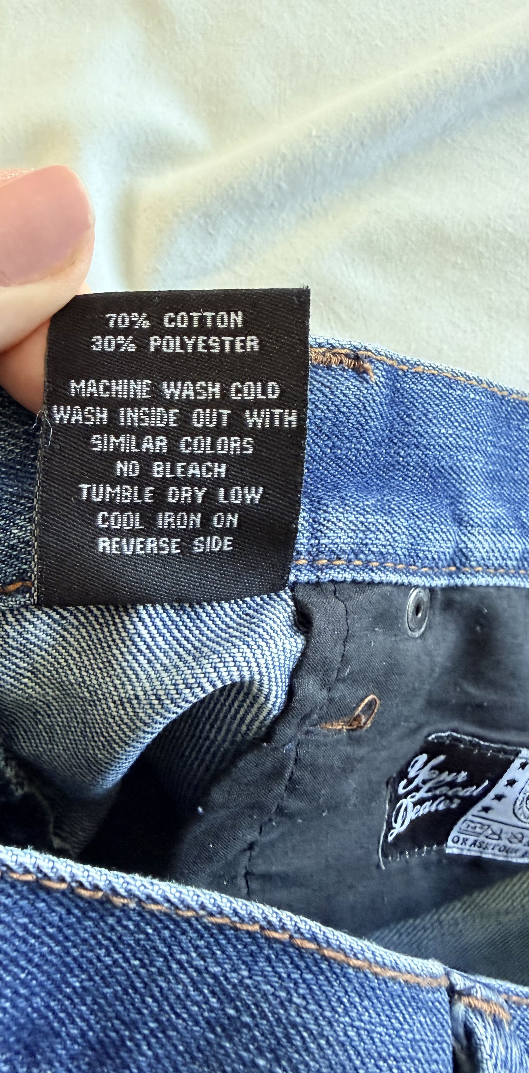 Other Vintage 00s YLD Your Local Dealer Jeans Size 28" / US 6 / IT 42 - 8 Thumbnail