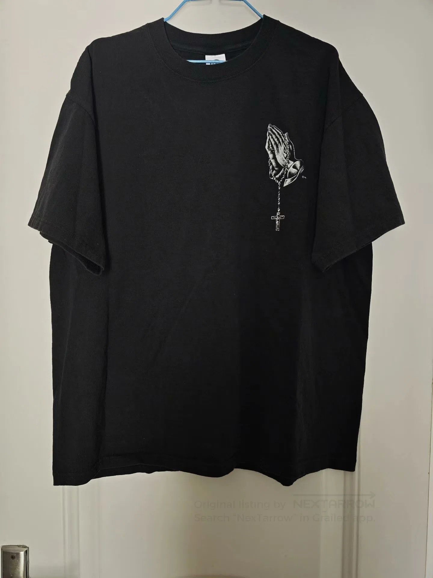 Travis Scott Travis Scott Prayer Gesture Vintage Tee. Size US M / EU 48-50 / 2 - 1 Thumbnail