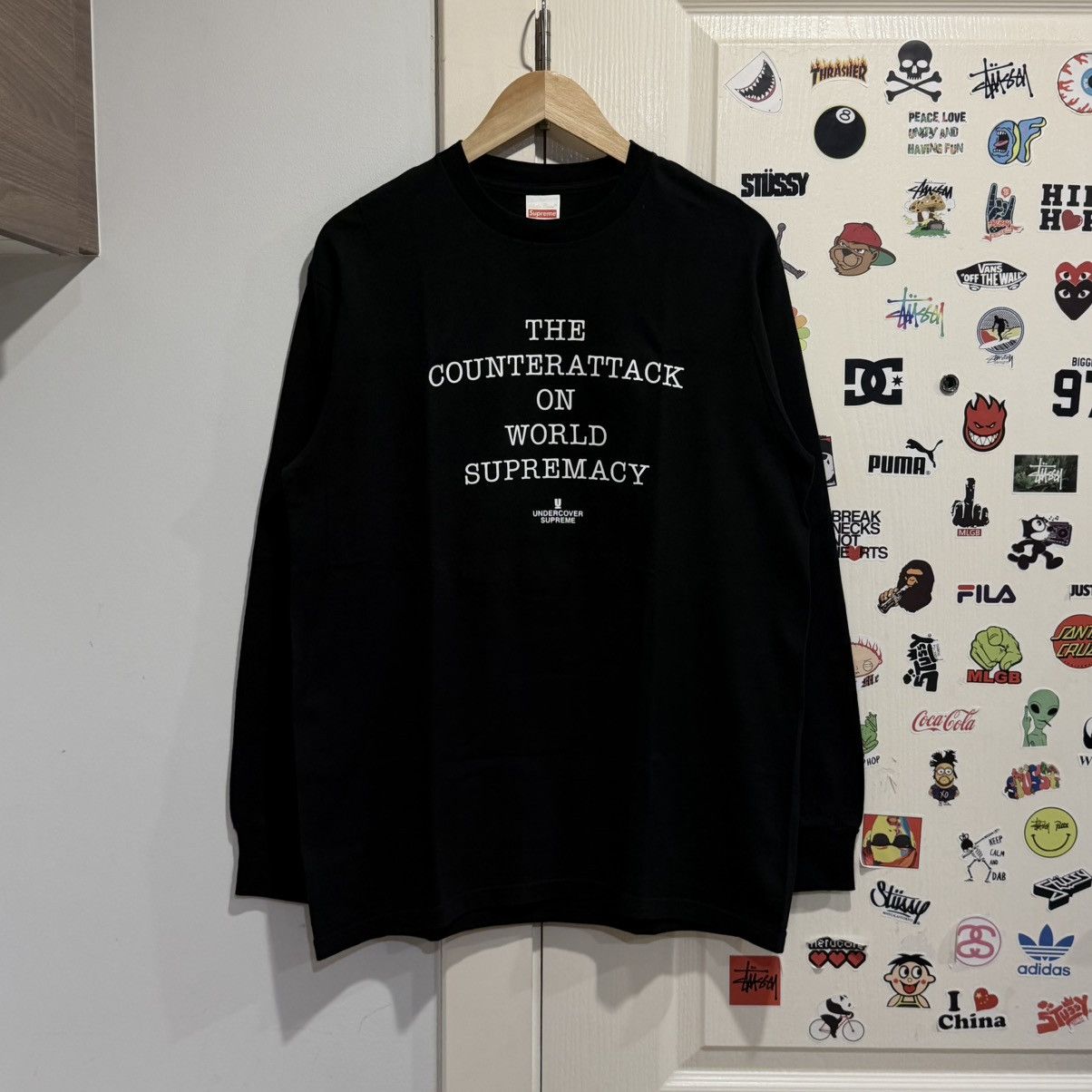 Public Enemy × Supreme × Undercover Supreme x Undercover x Public Enemy LS Size US M / EU 48-50 / 2 - 3 Thumbnail