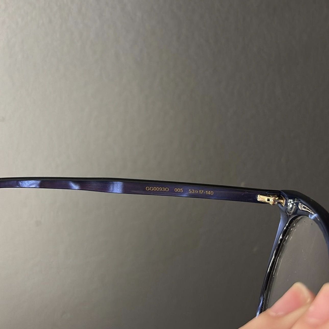 Gucci Blue Bee Gucci Glasses Size ONE SIZE - 2 Thumbnail