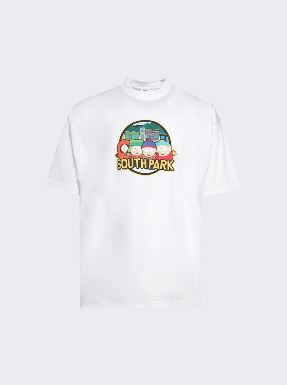Vetements o1mle0226 Southpark Oversized T-Shirt in White Size US L / EU 52-54 / 3 - 1 Thumbnail