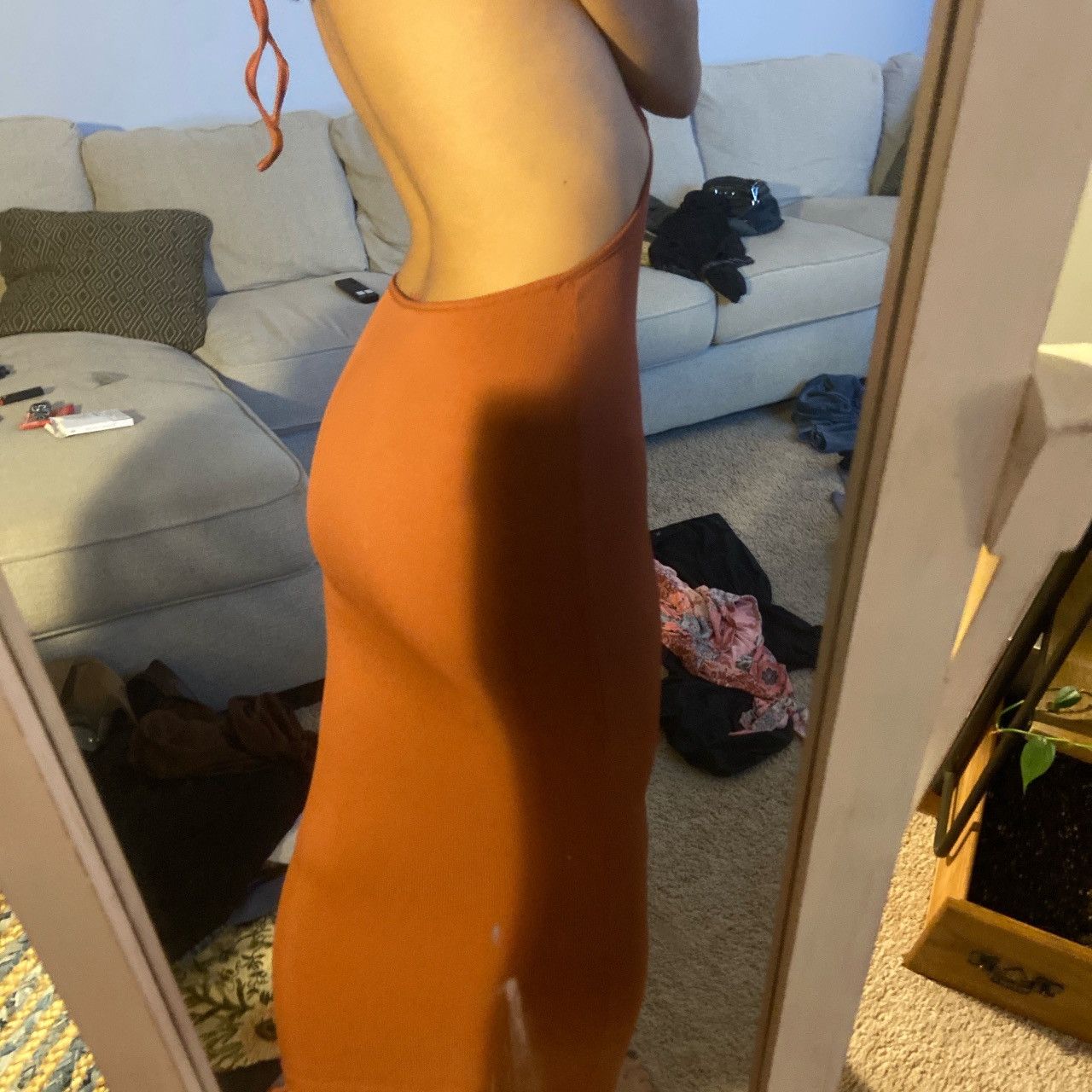 Other Brownish orange Maxi dress Size S / US 4 / IT 40 - 2 Thumbnail