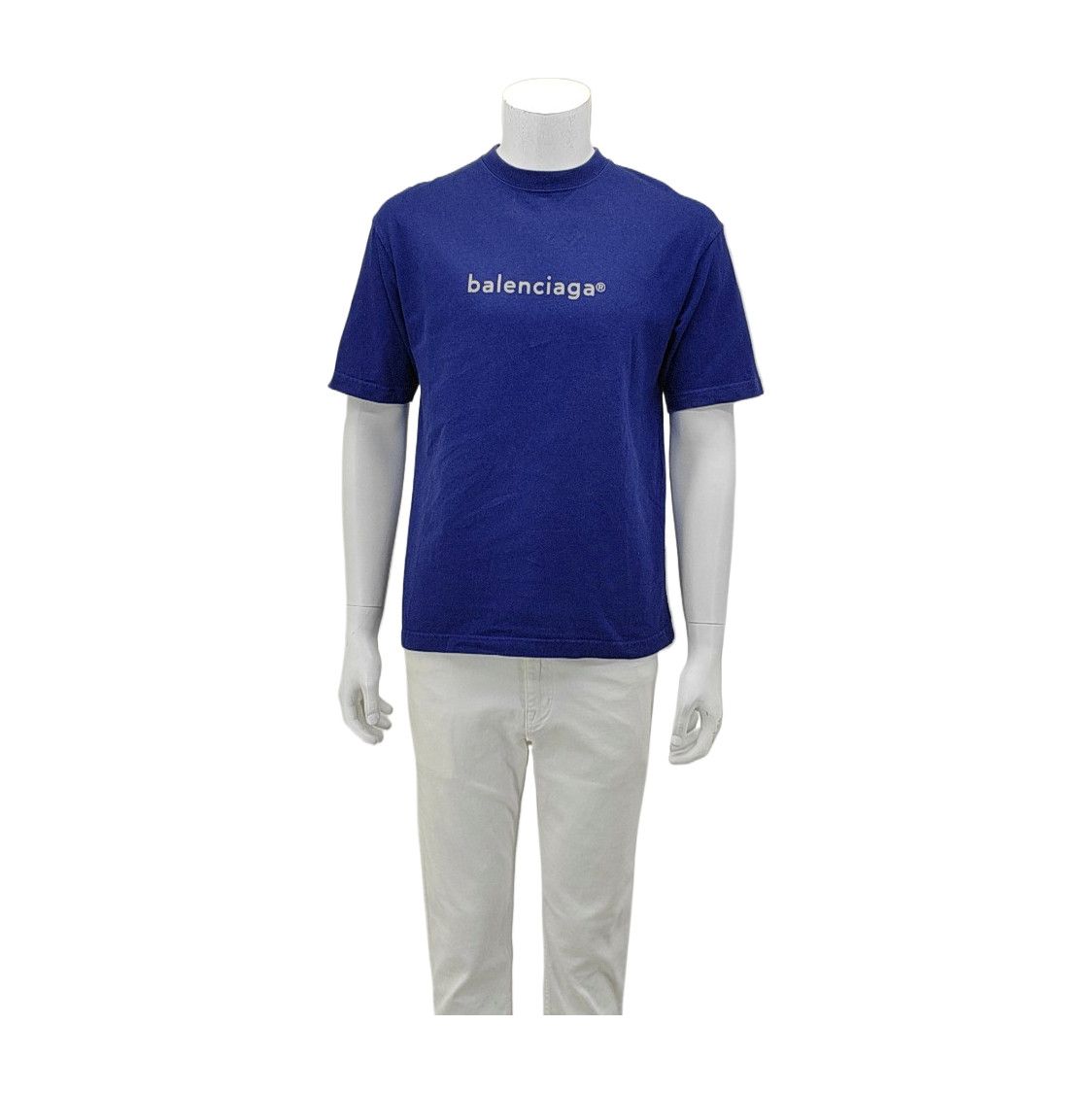 Balenciaga Balenciaga Logo Cotton T-Shirt Size XXS Size US XXS / EU 40 - 1 Thumbnail