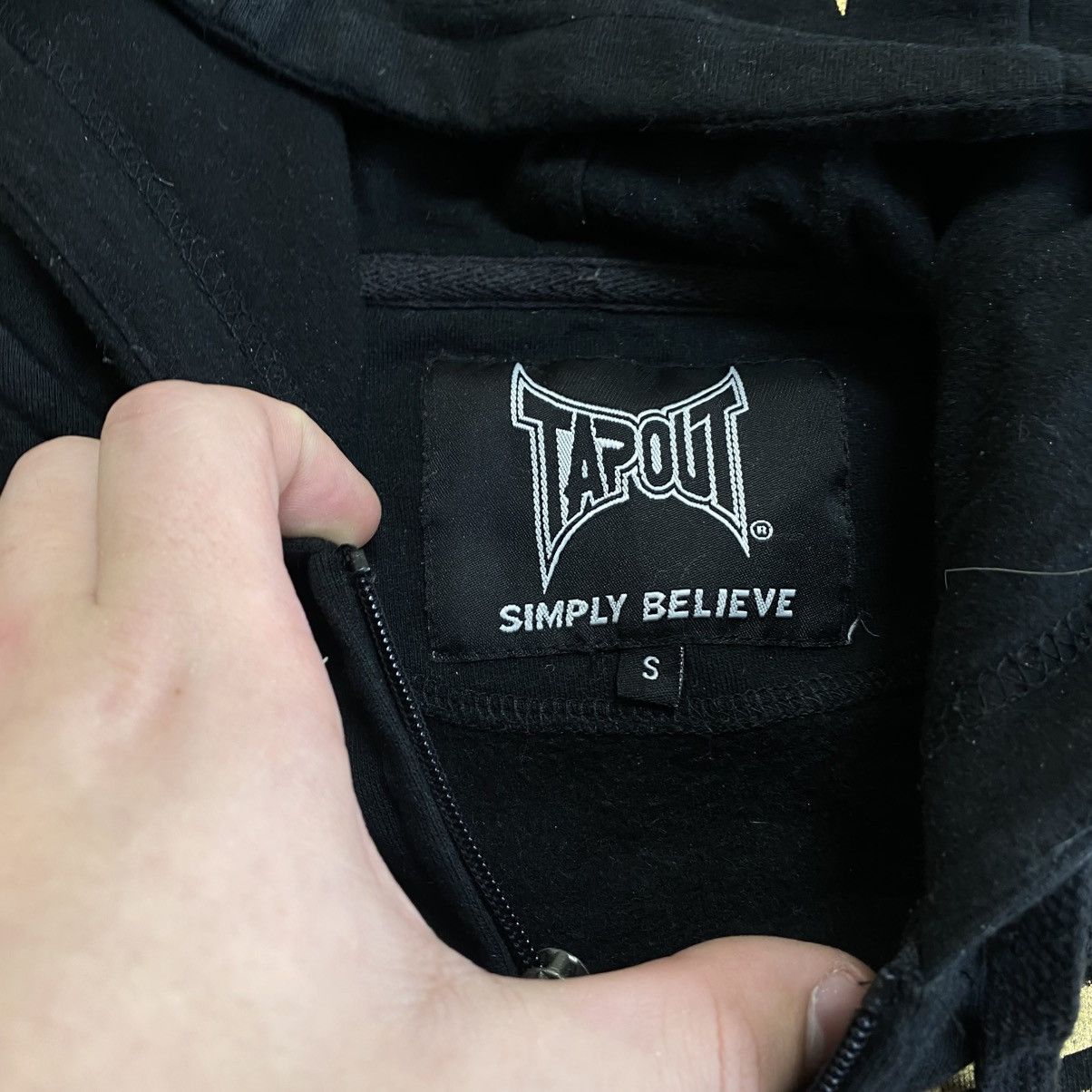 Tapout Vintage Tapout Zip Hoodie Big Logo Size US S / EU 44-46 / 1 - 8 Thumbnail