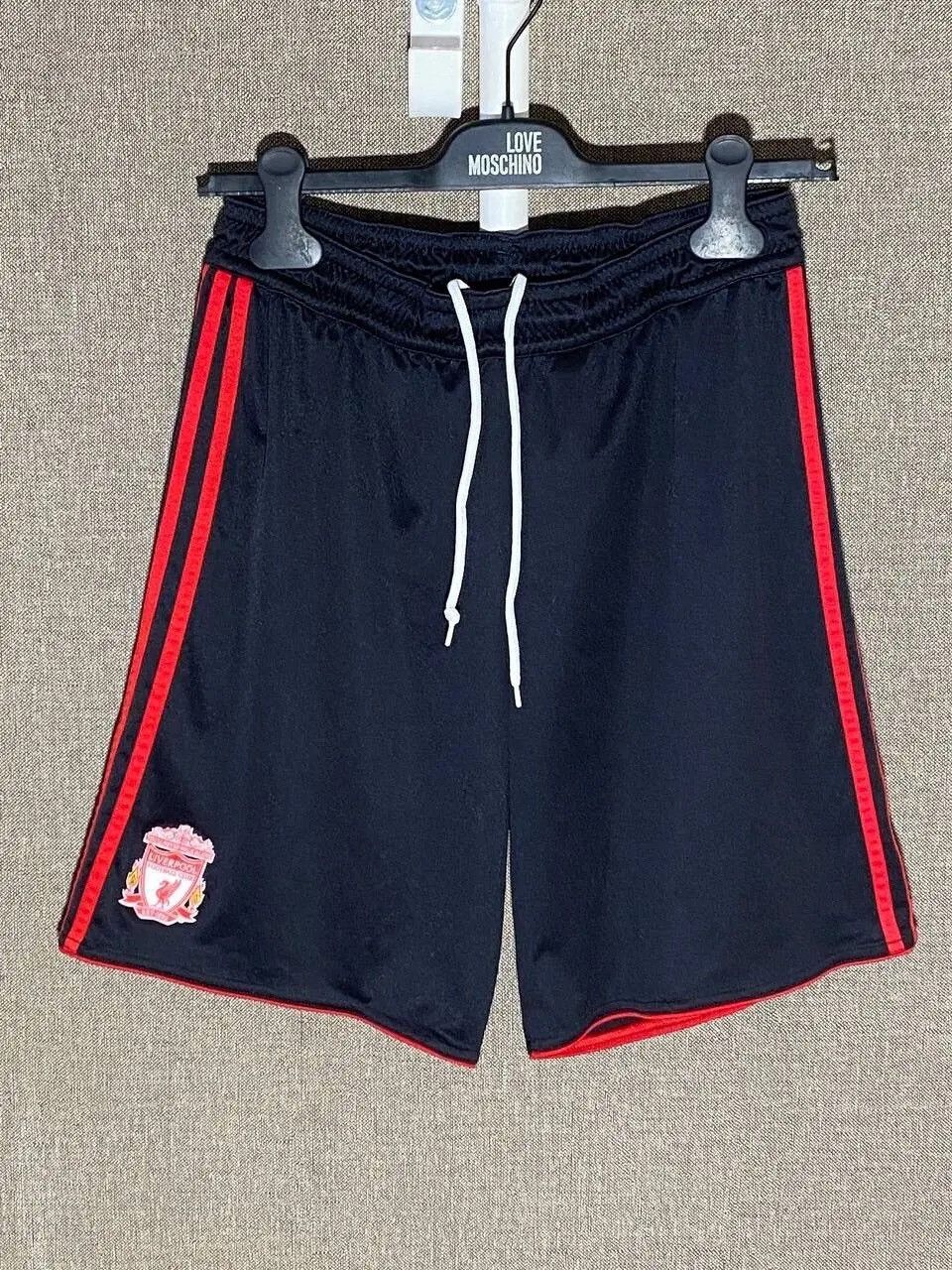 Adidas Liverpool x Adidas 2011 Sportswear Shorts In Black Size US 33 - 1 Thumbnail