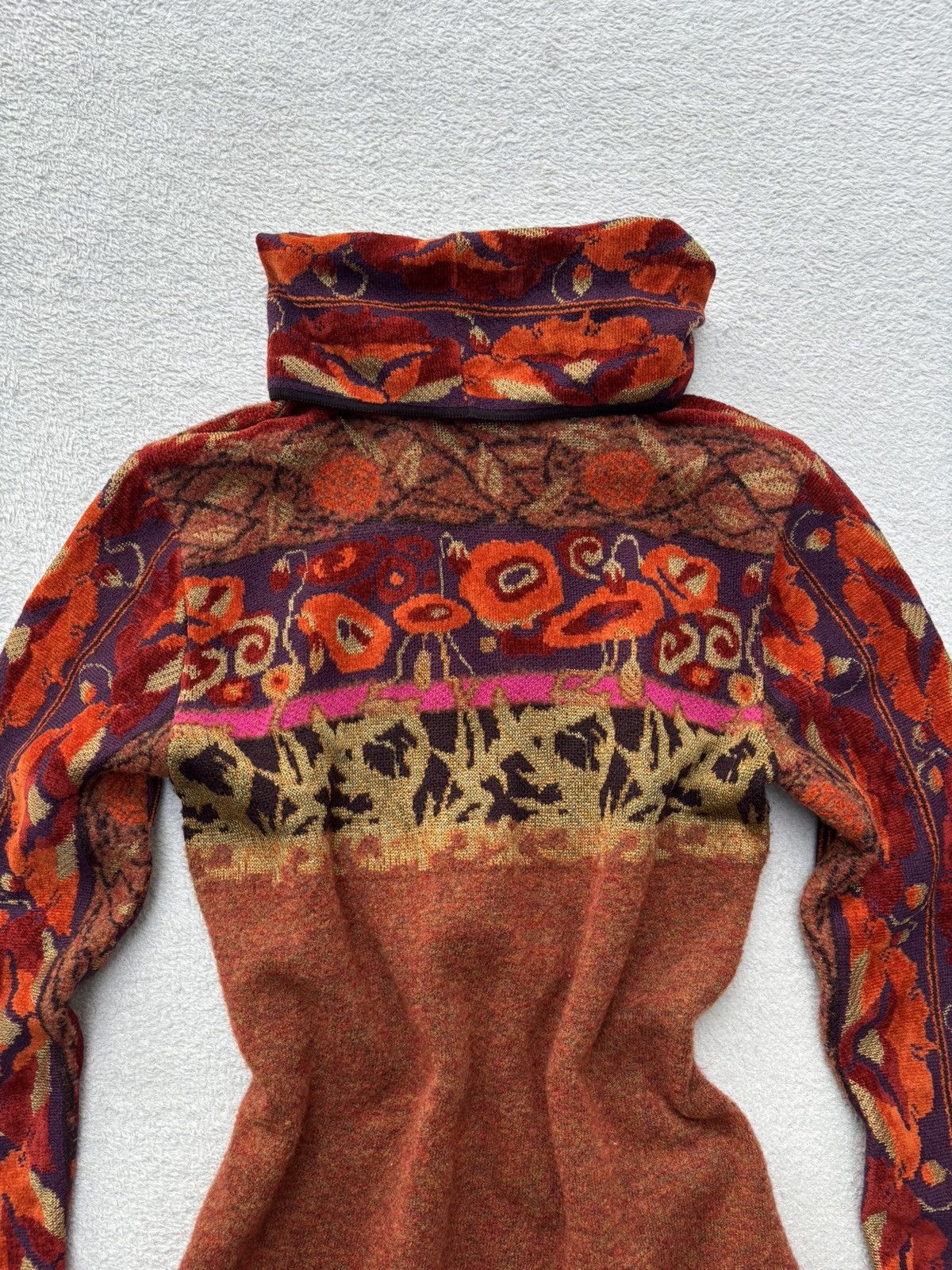 Kenzo 1990s Kenzo Knit Sweater Size S / US 4 / IT 40 - 10 Thumbnail