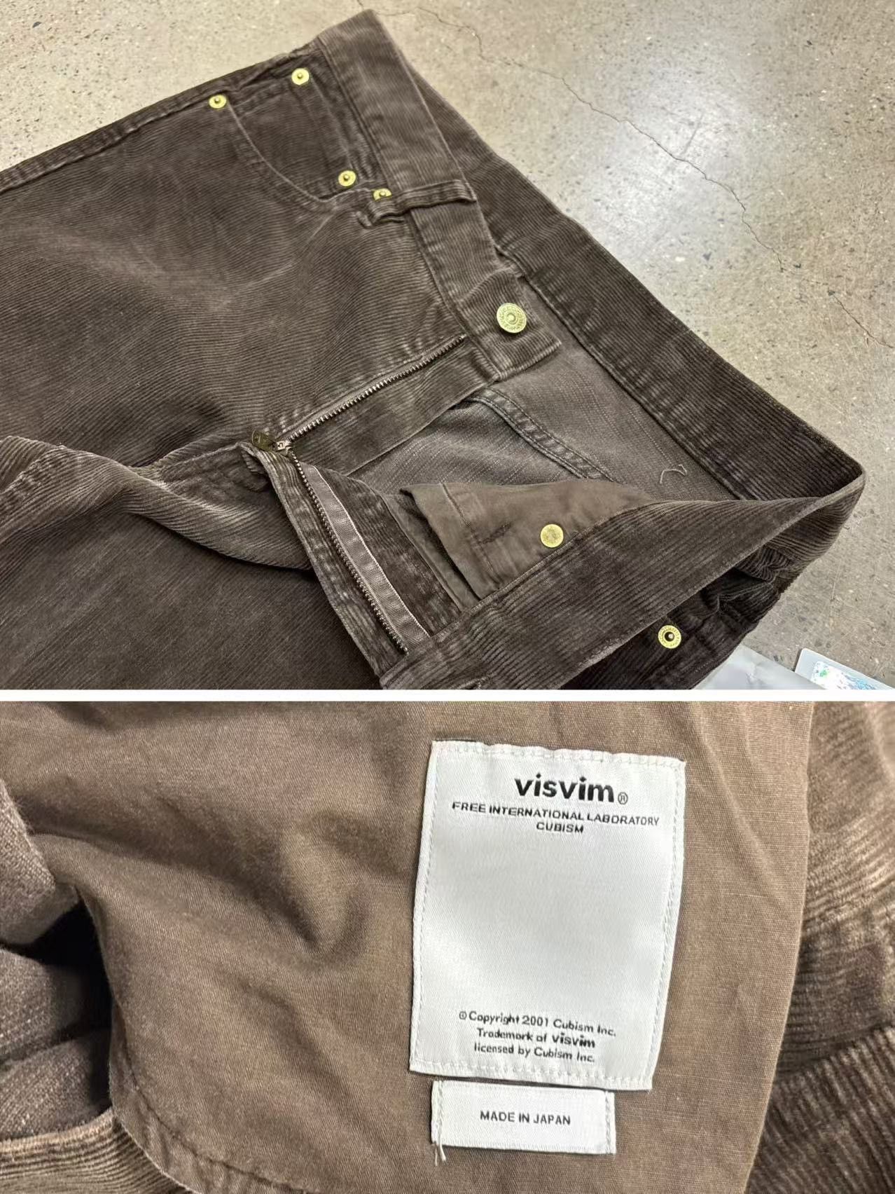 Visvim Visvim Fluxus 04 N.D. Slub （Corduroy）Dk.mud Size US 32 / EU 48 - 5 Thumbnail