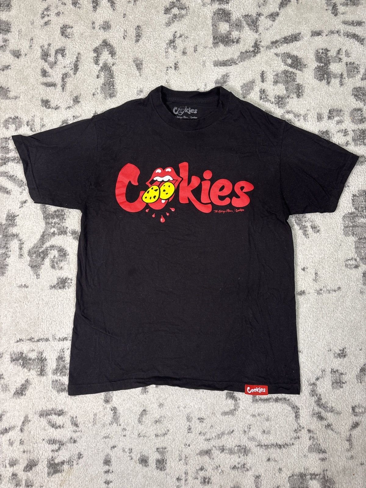 Cookies COOKIES RED LOGO ROLLING STONES T SHIRT Size US M / EU 48-50 / 2 - 1 Thumbnail
