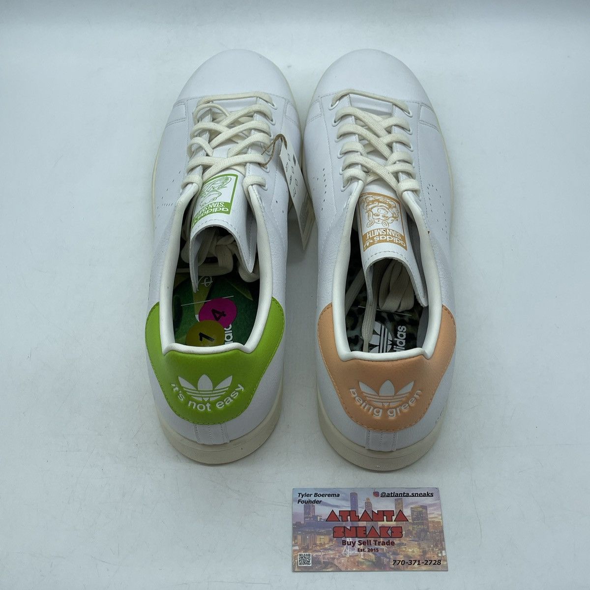 Adidas Disney x Stan smith miss piggy & Kermit Size US 14 / EU 47 - 6 Thumbnail
