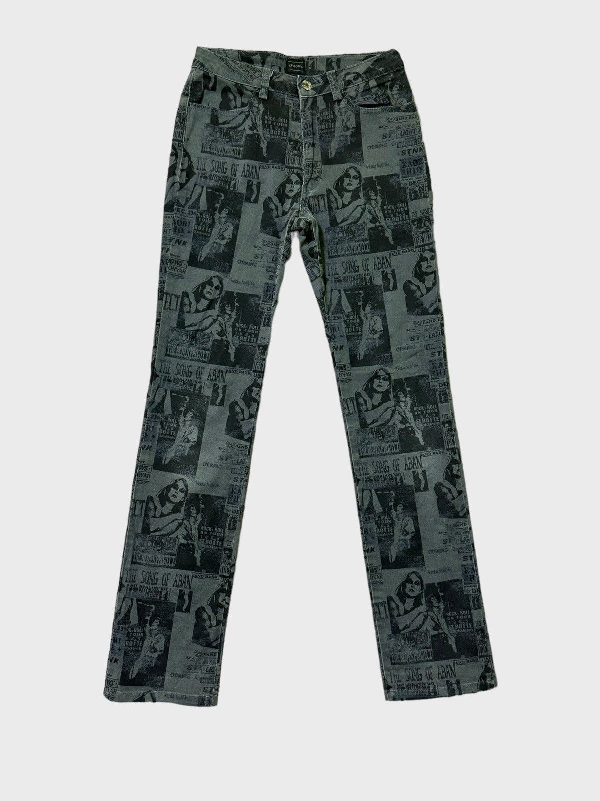 Hysteric Glamour × Japanese Brand Et-Botte sexy Girl The Song of Aban Overprint Pant Size 24" / US 00 / IT 34 - 1 Thumbnail