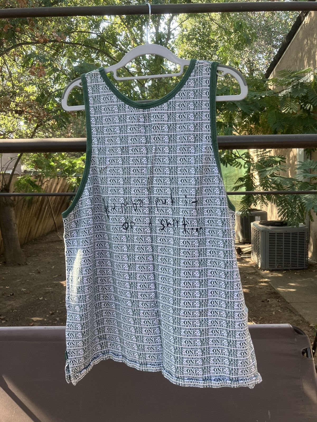 Supreme Supreme Jacquard Dollar Tank Size US XL / EU 56 / 4 - 2 Thumbnail