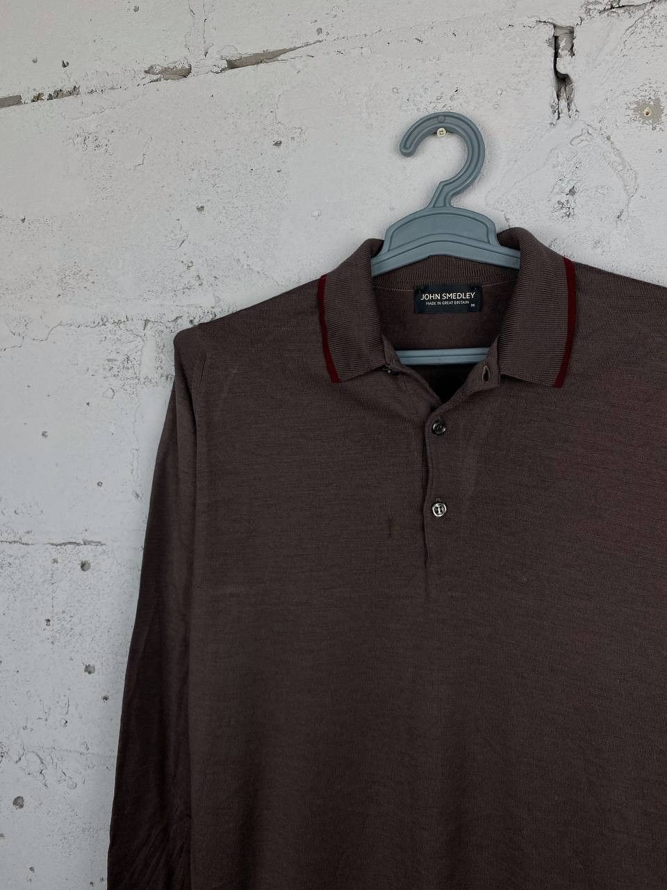 John Smedley × Vintage John Smedley Luxury Wool Polo Sweaters Size M Size US M / EU 48-50 / 2 - 3 Thumbnail