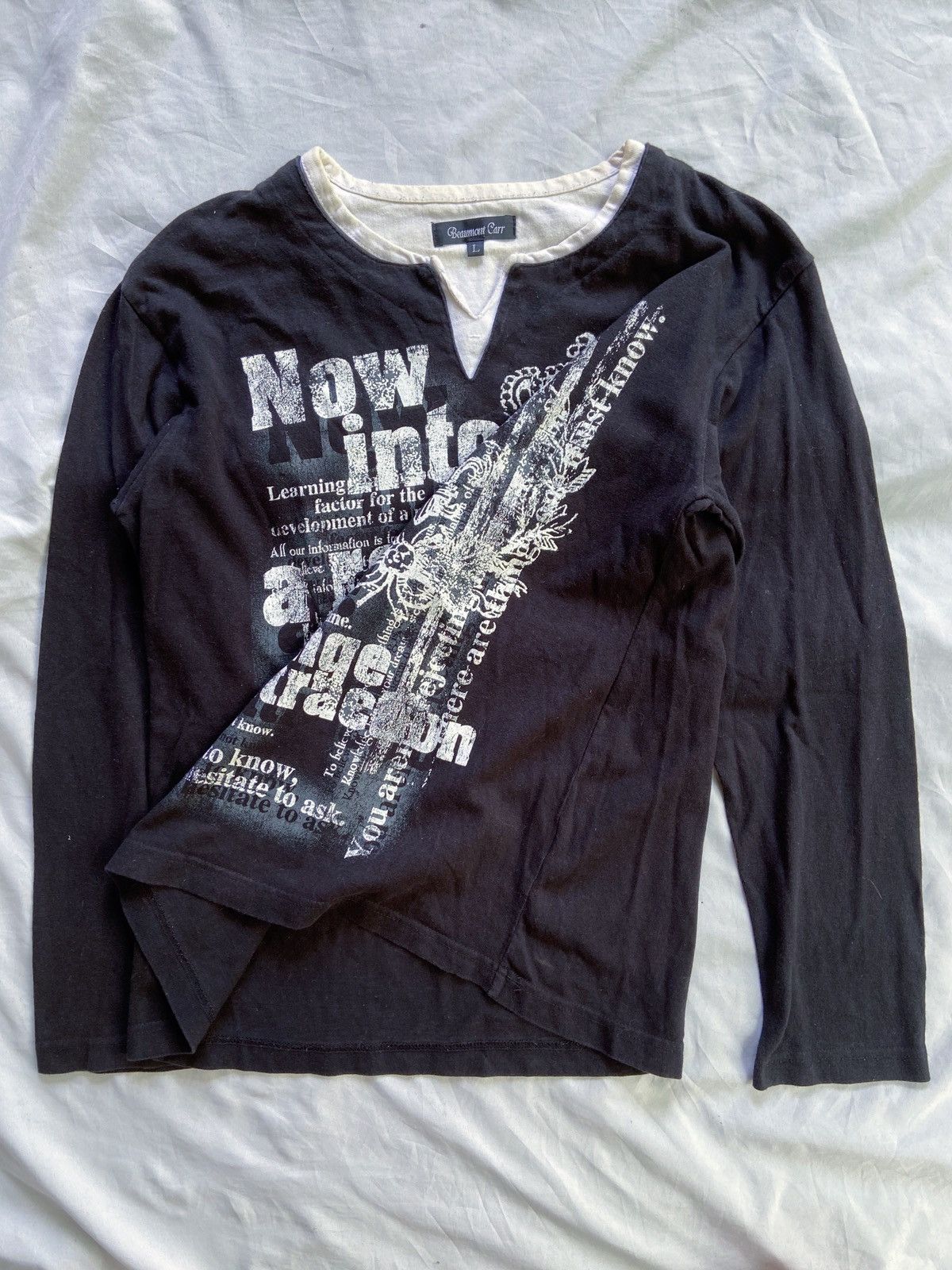 PPFM BEAUMONT CARR DOUBLE LAYER LONG SLEEVE number nine style Size US M / EU 48-50 / 2 - 3 Thumbnail