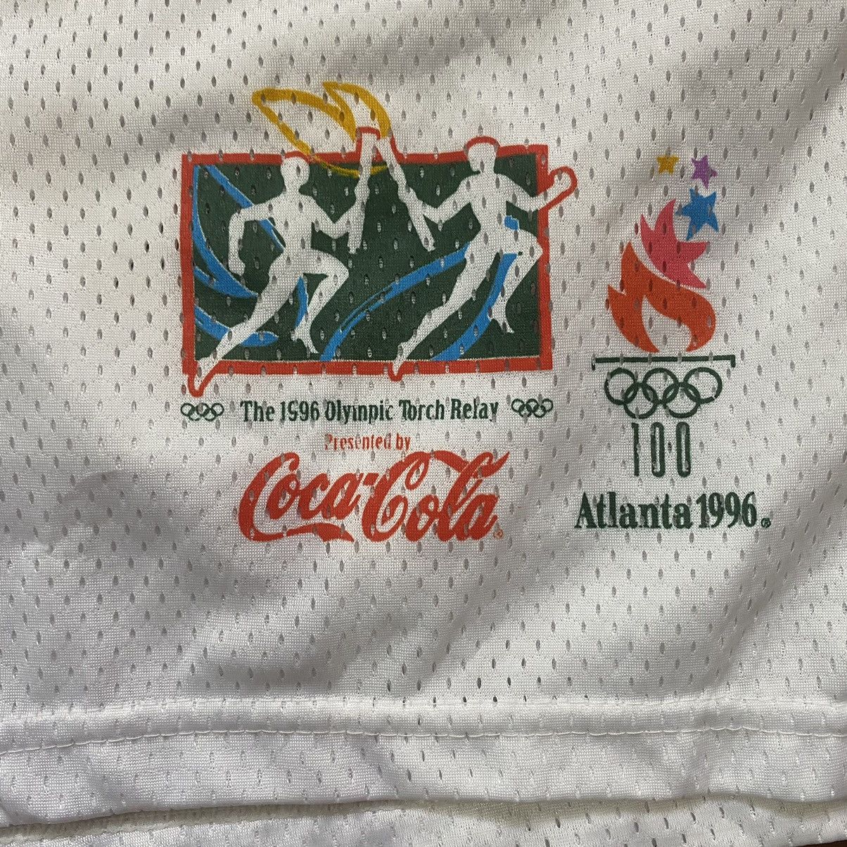 Champion VTG! 1996 Champion Atlanta Olympic Torch Relay (XL) Size US 42 / EU 58 - 2 Thumbnail