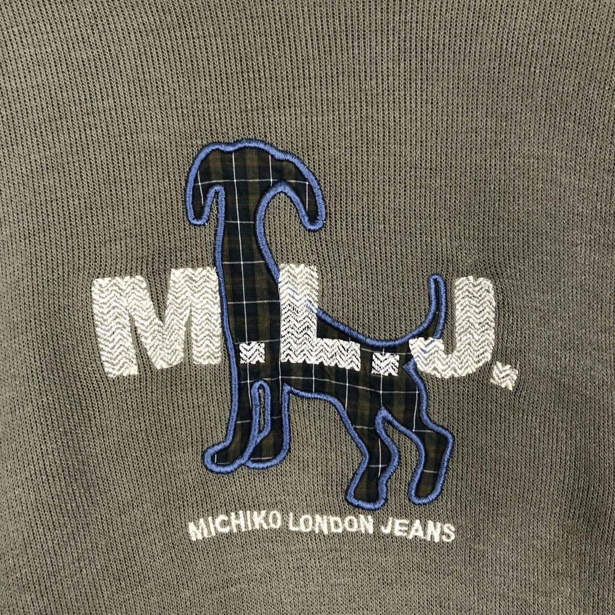 Michiko Koshino London × Vintage Rare Michiko Koshino London Sweatshirt Medium Size US M / EU 48-50 / 2 - 10 Thumbnail