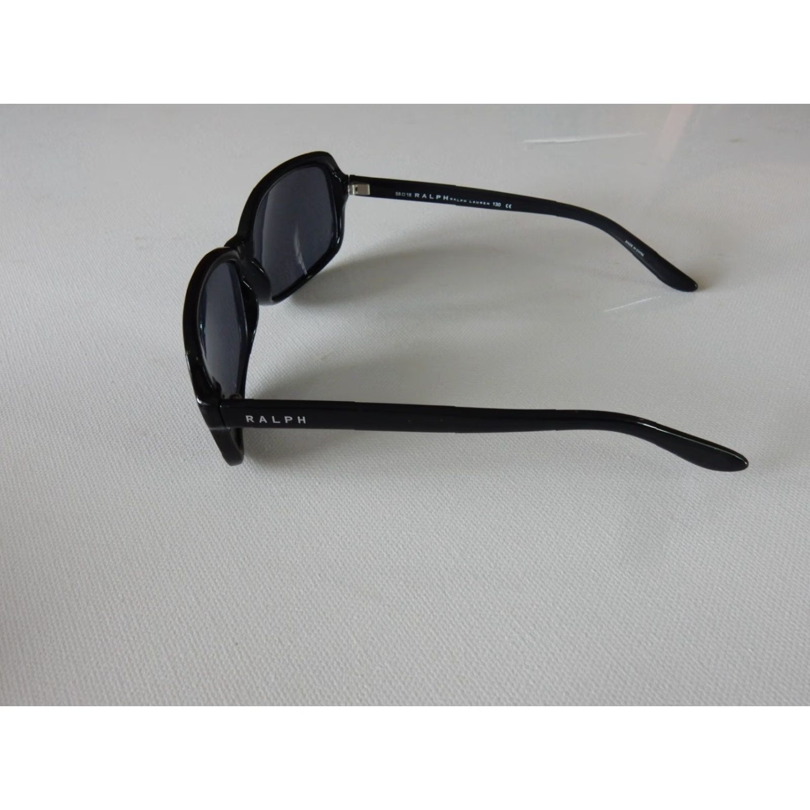 Ralph Lauren VINTAGE Ralph Lauren Sunglasses Women Black 58mm 130mm UV Protect 80s Size ONE SIZE - 3 Thumbnail