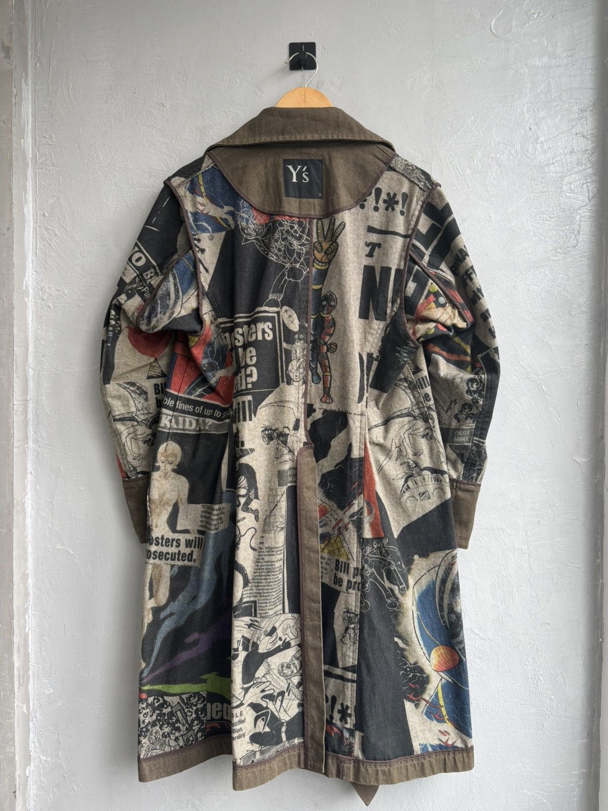 Yohji Yamamoto Yohji Yamamoto x Shotaro Ishinomori AW2007 Cyborg 009 coat Size US M / EU 48-50 / 2 - 3 Thumbnail