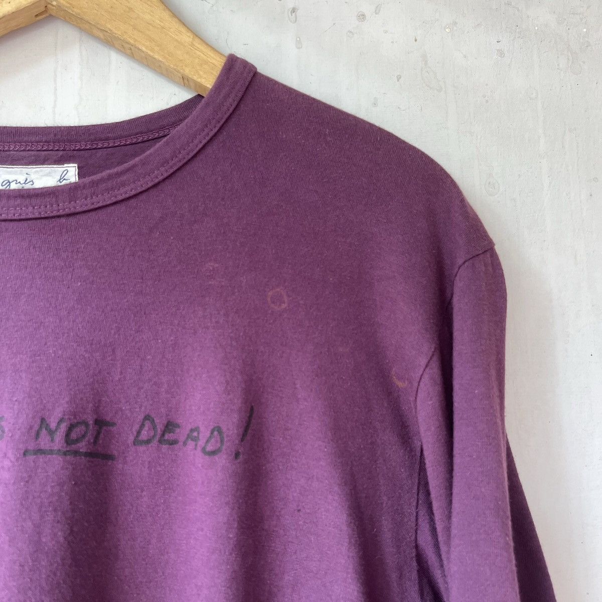 agnes b. Agnes B Rock n’ Roll Is Not Dead! Longsleve Size US L / EU 52-54 / 3 - 3 Thumbnail