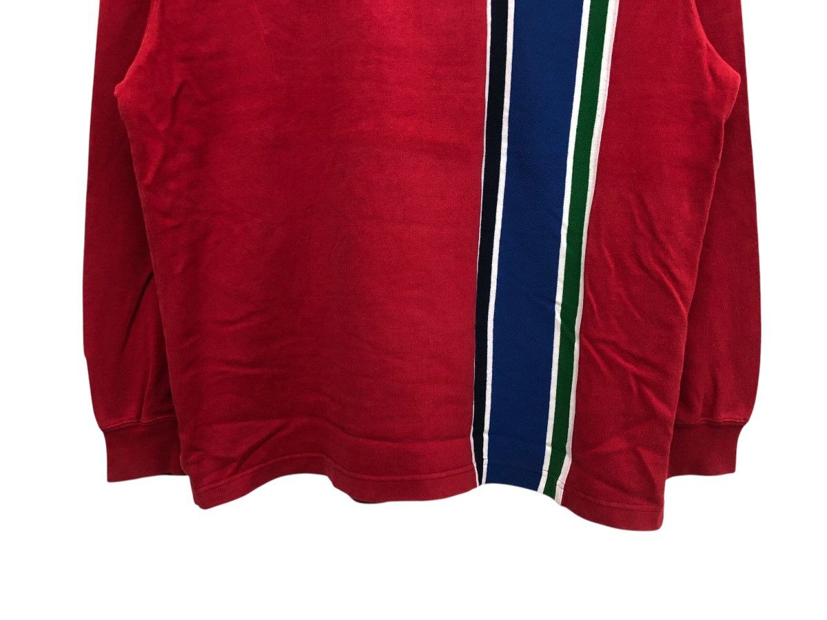Polo Ralph Lauren 90s 🔥 POLO SPORT VERTICAL STRIPE POLO RUGBY LONGSLEEVE RARE Size US M / EU 48-50 / 2 - 4 Thumbnail