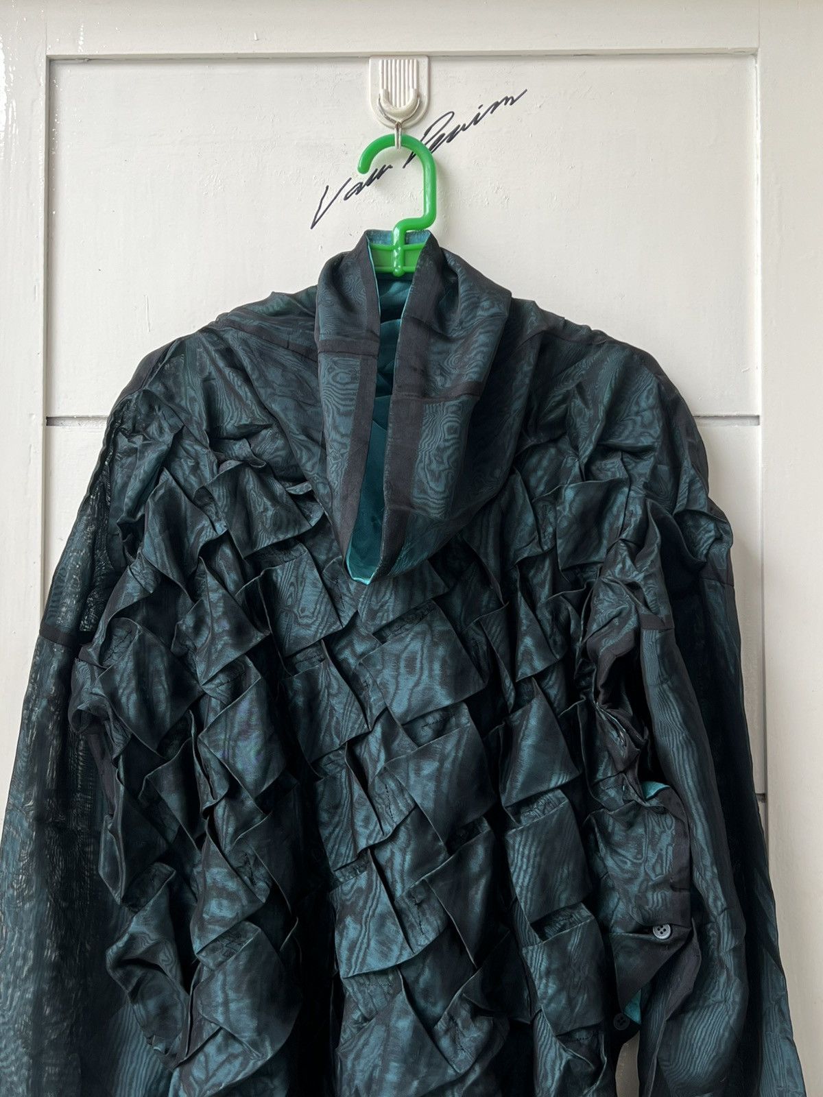 Issey Miyake Issey Miyake Wrinkle Pleats Double Mesh Shirt AW93 Size S / US 4 / IT 40 - 2 Thumbnail