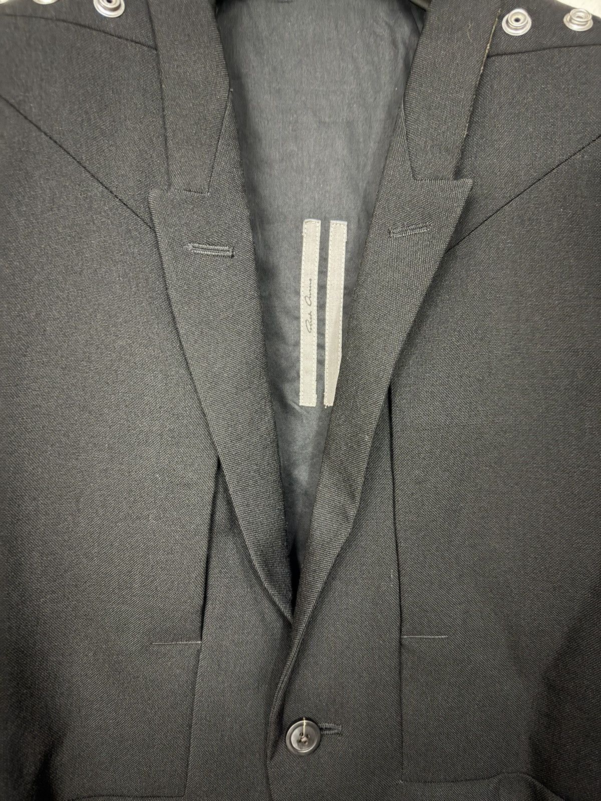 Rick Owens RICK OWENS FW25 CONCORDIANS FOGPOCKET SOFT SOFT BLAZER Size 46L - 2 Thumbnail
