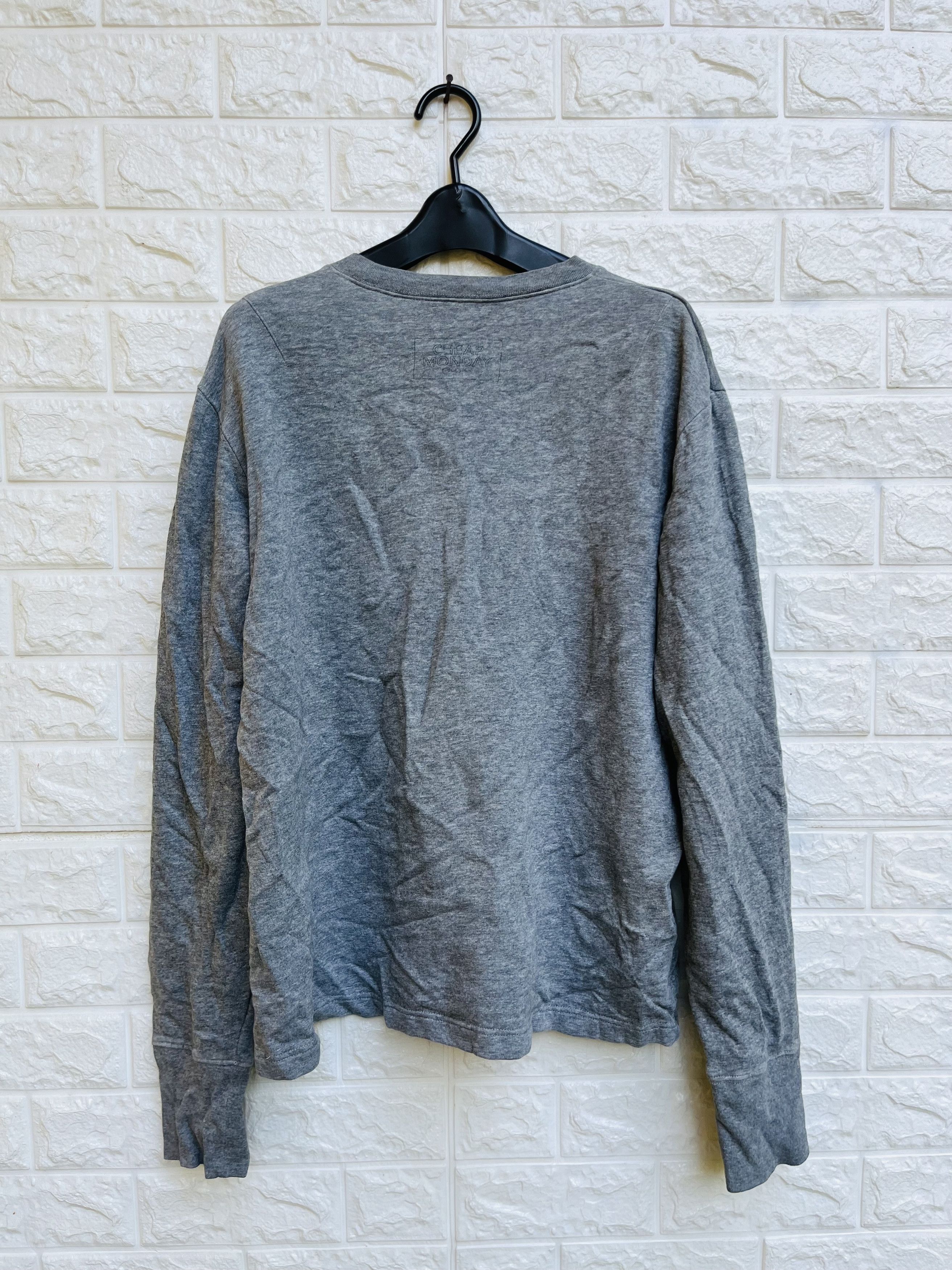 Cheap Monday × Japanese Brand Vintage Cheap Mondays Japanese DEsigner Fashion Style Size US L / EU 52-54 / 3 - 2 Thumbnail