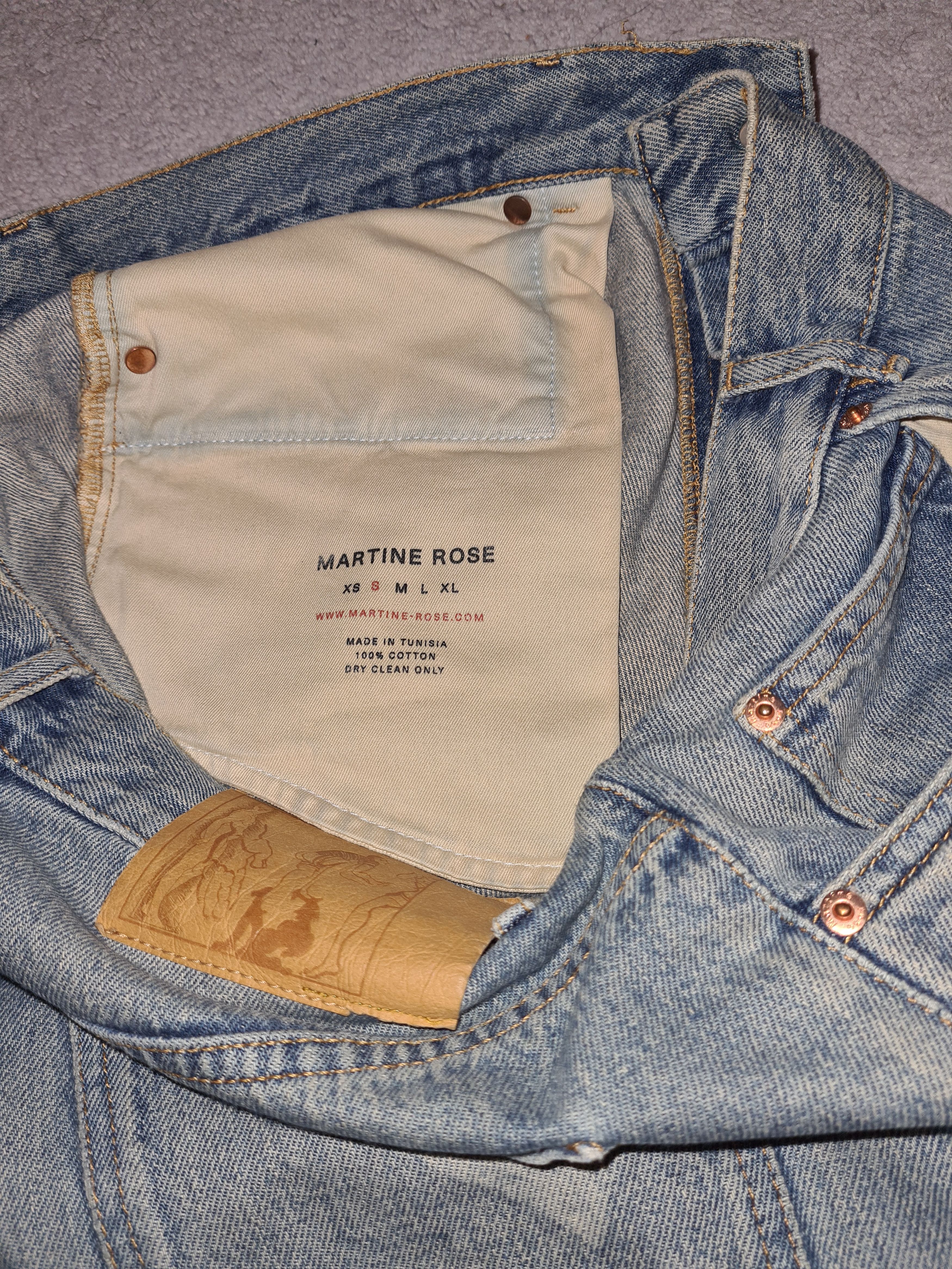 Martine Rose Martine Rose Pocket Print Jeans Size US 30 / EU 46 - 4 Thumbnail