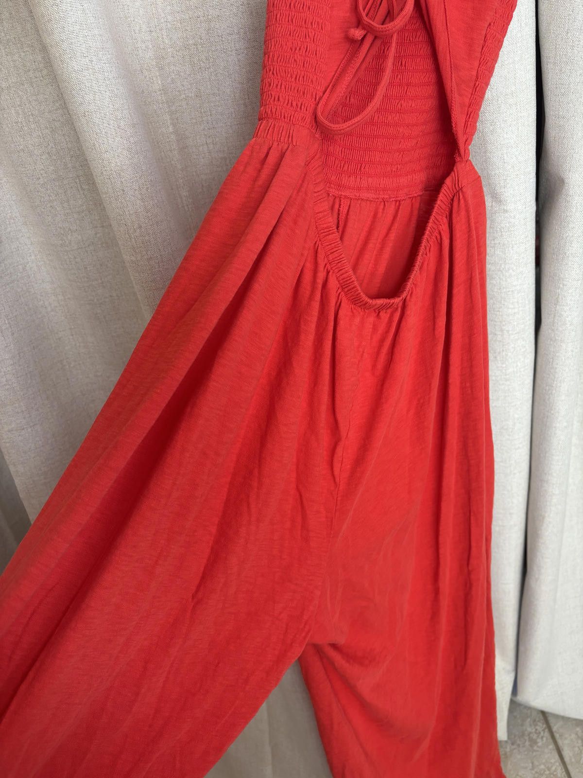 American Eagle Outfitters American Eagle Boho Wide-Leg Jumpsuit. Size 28" / US 6 / IT 42 - 4 Thumbnail