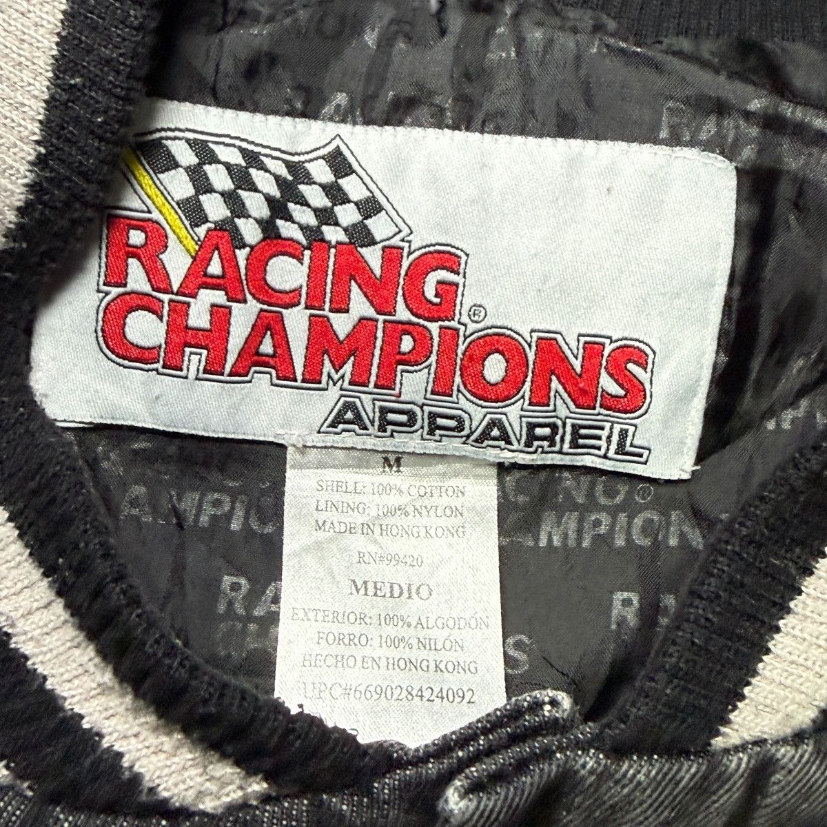 NASCAR Vintage Nascar Nextel Cup Series Denim Varsity Jacket Size US M / EU 48-50 / 2 - 5 Thumbnail