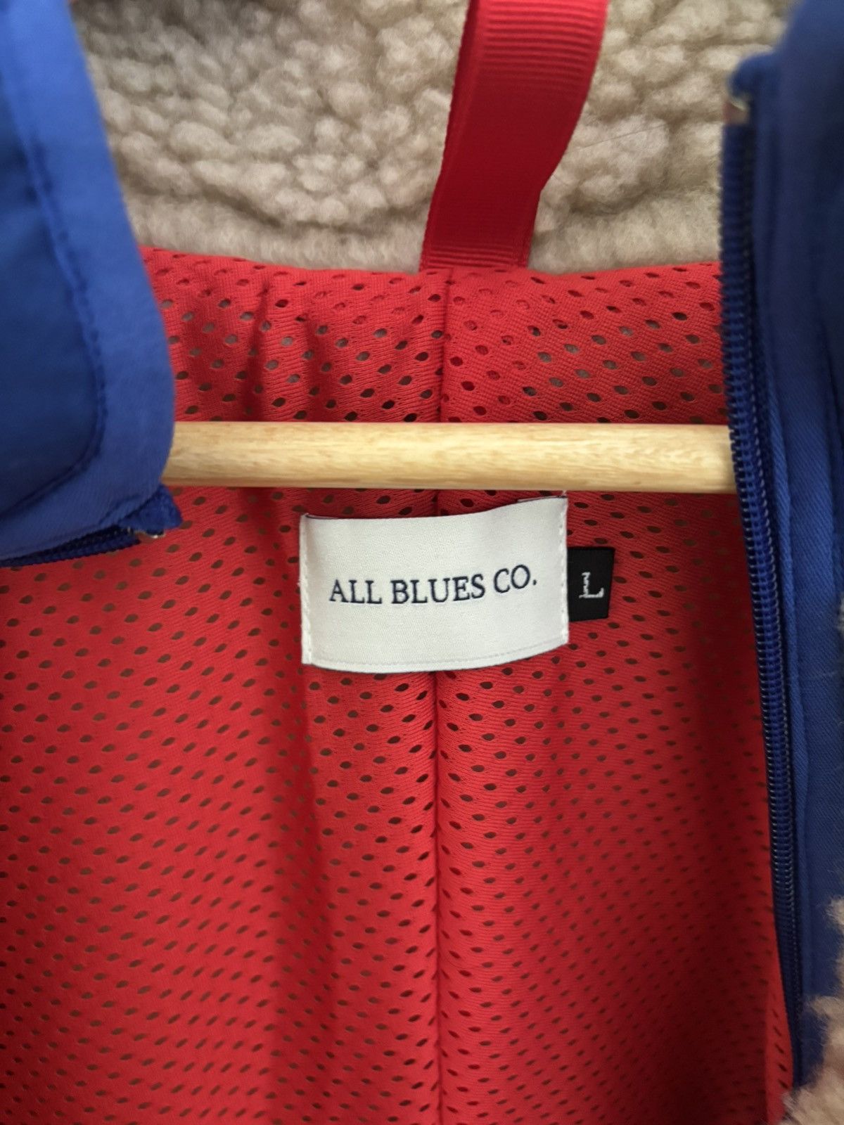 All Blues All Blues Co Deep Pile Fleece Size US L / EU 52-54 / 3 - 3 Thumbnail