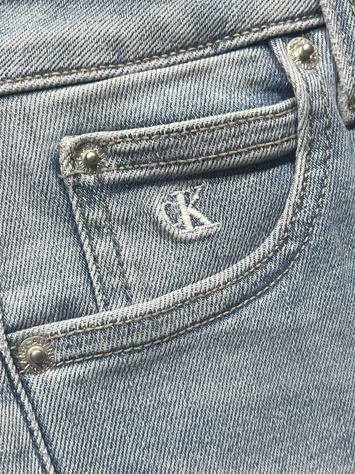 Calvin Klein Calvin Klein Jeans High Rise Super Skinny Ankle Stretchy Size 26" / US 2 / IT 38 - 10 Thumbnail