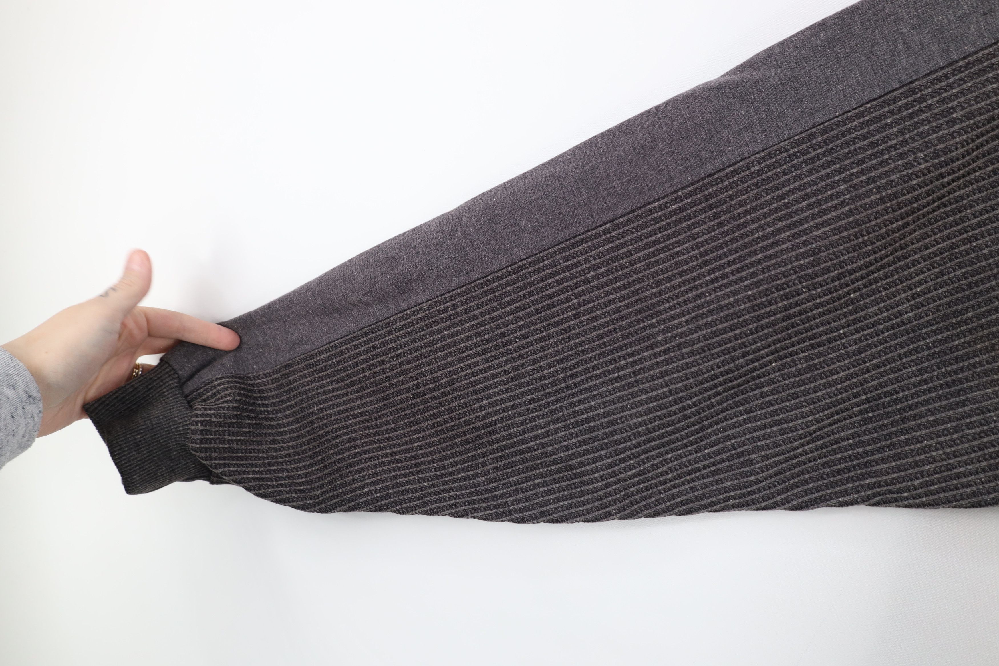 Vintage Deadstock Vintage 90s Streetwear Ribbed Knit Pullover Polo Size US L / EU 52-54 / 3 - 7 Thumbnail