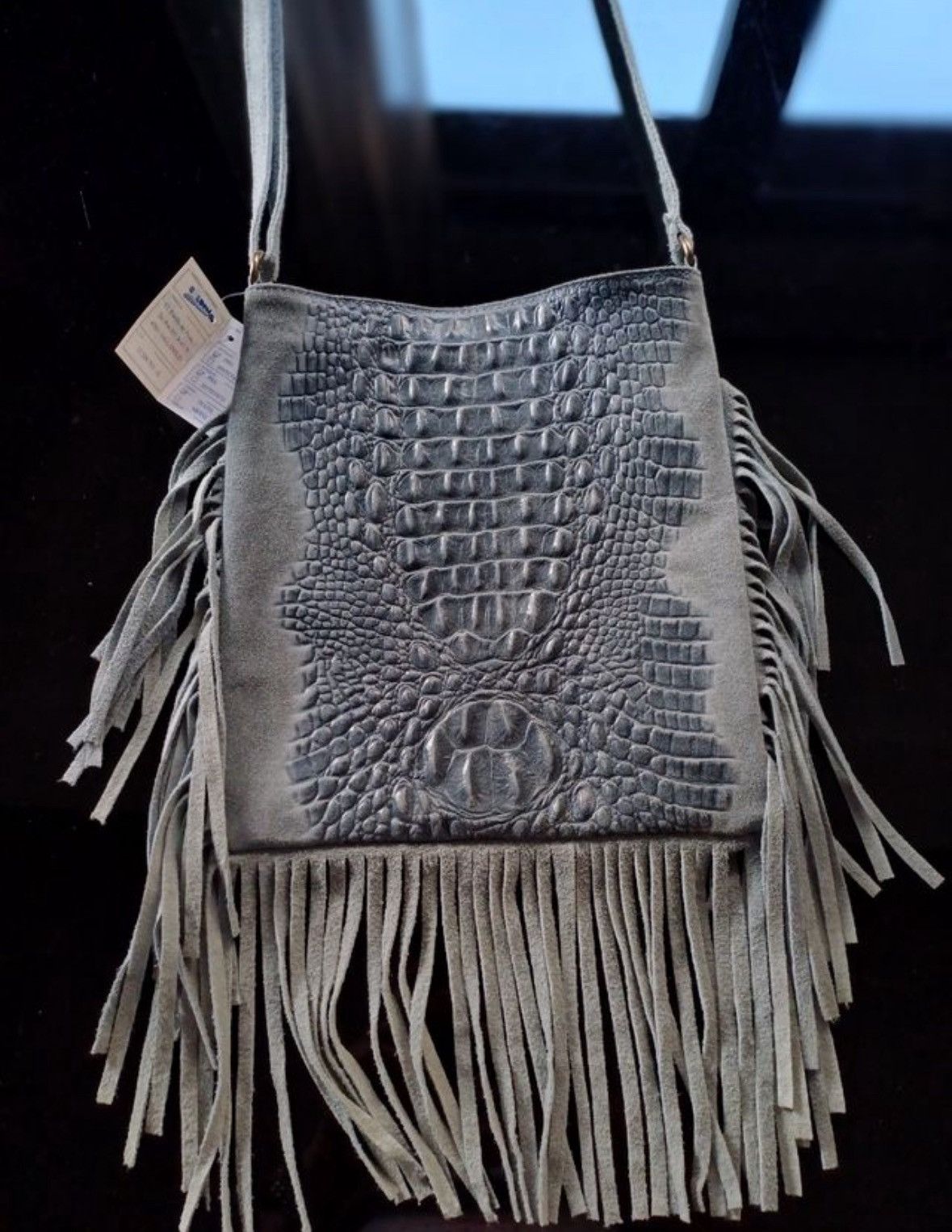 Other Crocodile leather blue crossbody bag Size ONE SIZE - 2 Thumbnail