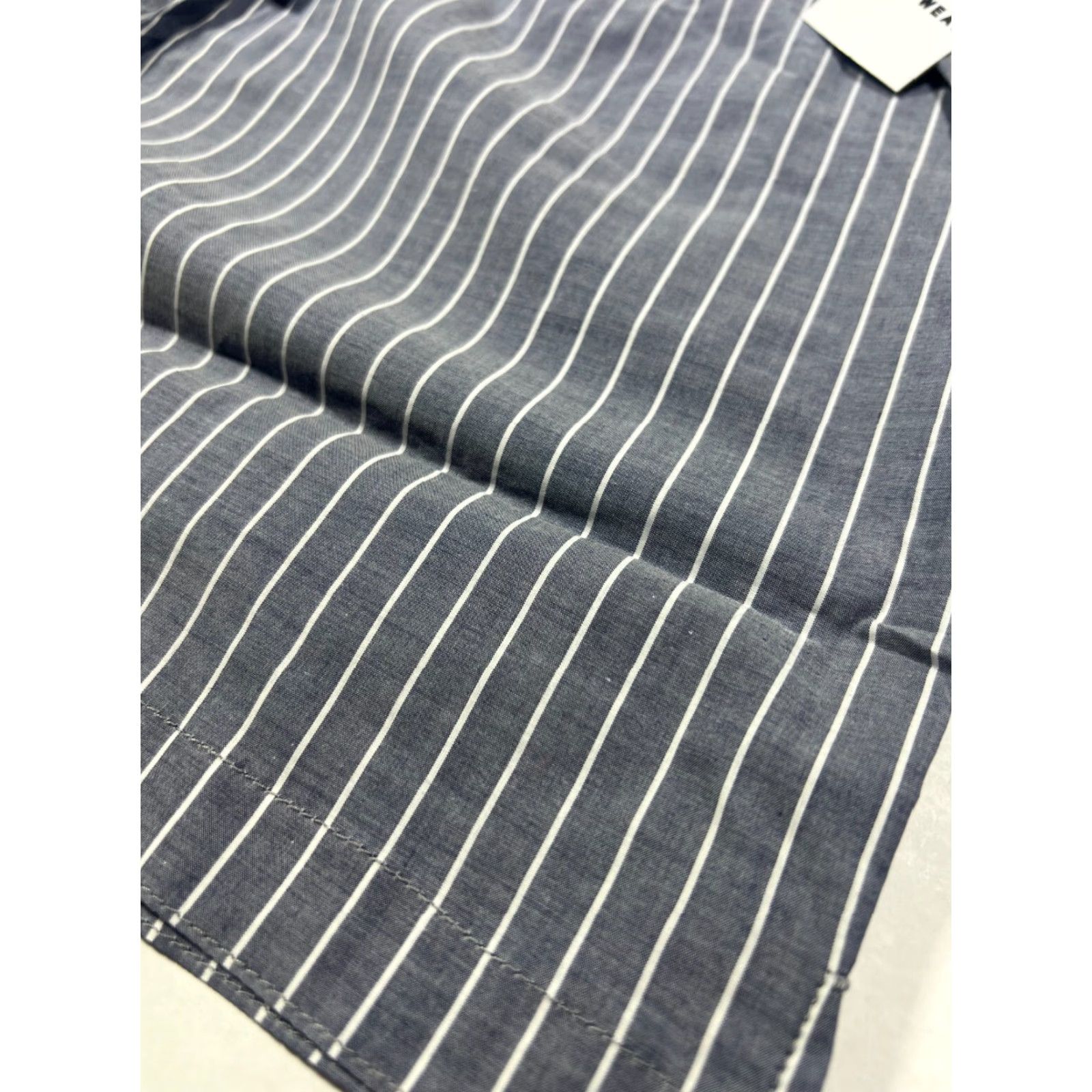 Vintage CYZ Boxers Men 100% Cotton Poplin 4 PCS Grey & White / Light Blue & White Medium Adult Mens Size 40R - 7 Thumbnail