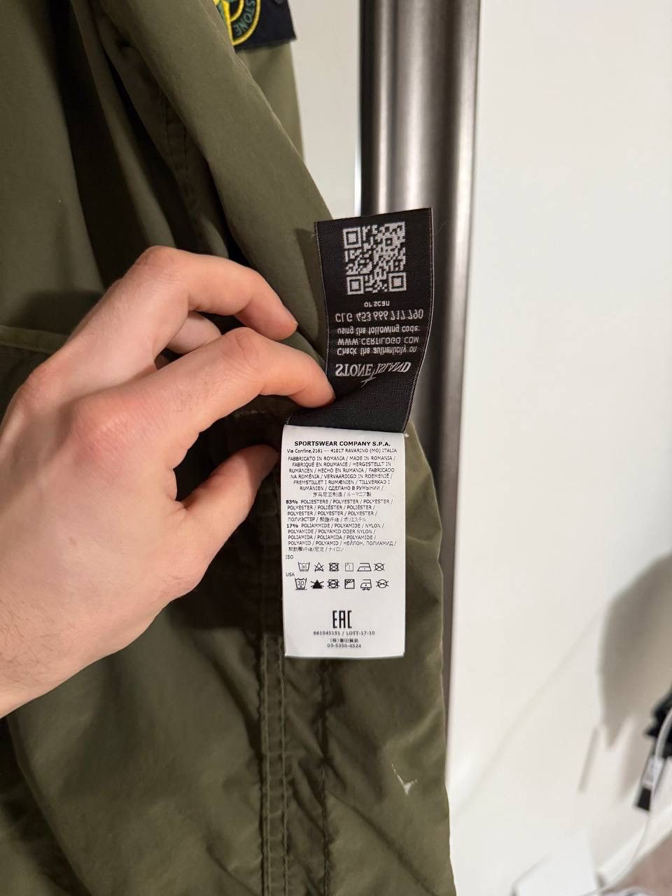 Stone Island Stone Island Khaki Green David Tela Light TC Parka XXL rare Size US XXL / EU 58 / 5 - 5 Thumbnail
