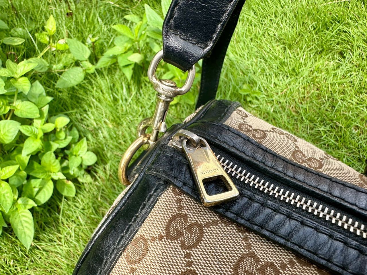 Gucci Authentic Gucci Monogram GG Boston Bag Size ONE SIZE - 9 Thumbnail