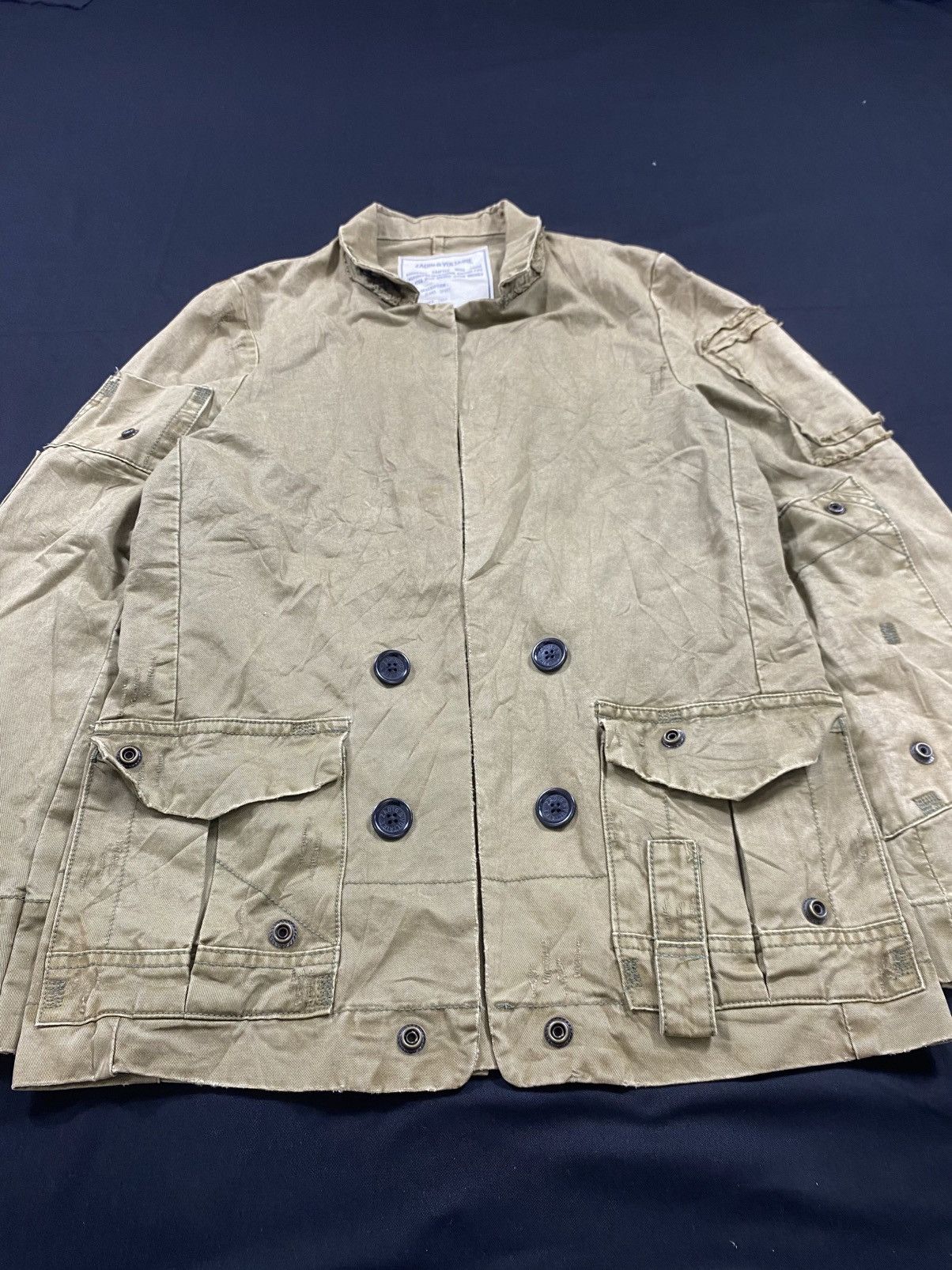 If Six Was Nine Military Jacket Punk Distressed Taxi driver style Size US M / EU 48-50 / 2 - 4 Thumbnail