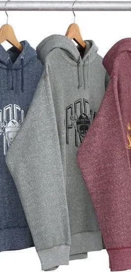 Supreme Supreme FW 2011 Imperial Hoodie Heather Grey Sz. M Size US M / EU 48-50 / 2 - 2 Thumbnail