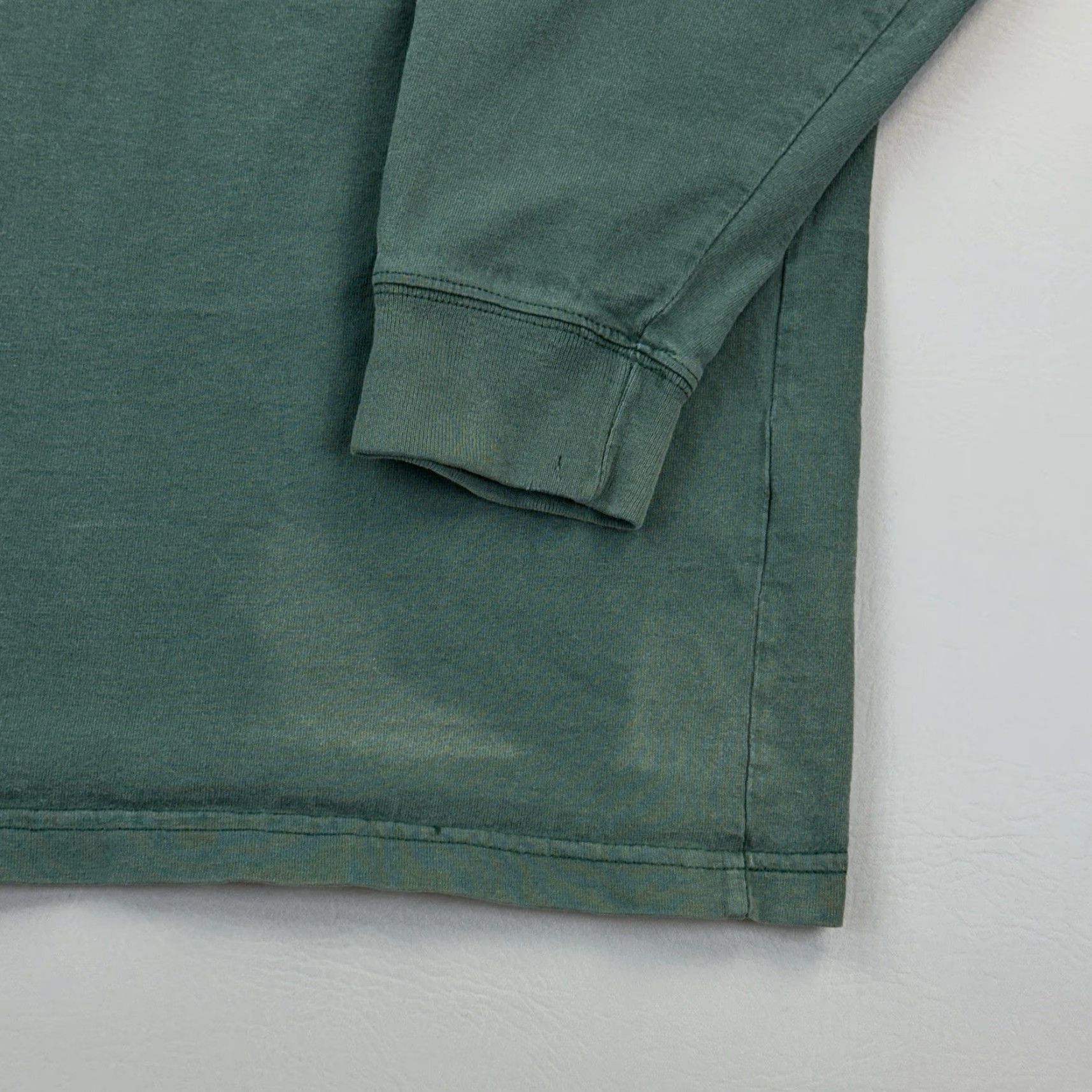 Carhartt Carhartt Mens Shirt 2XL Green Long Sleeve Henley Pocket Tee Work Wear Casual Vintage Size US XXL / EU 58 / 5 - 3 Thumbnail
