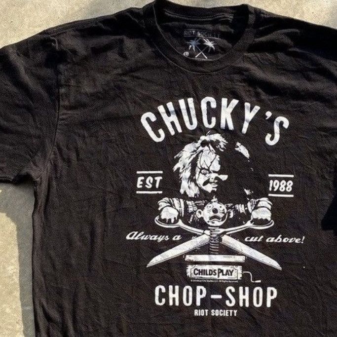 Other Chucky x Riot Society Tee (DDP / No Import Fees) Size US L / EU 52-54 / 3 - 1 Thumbnail
