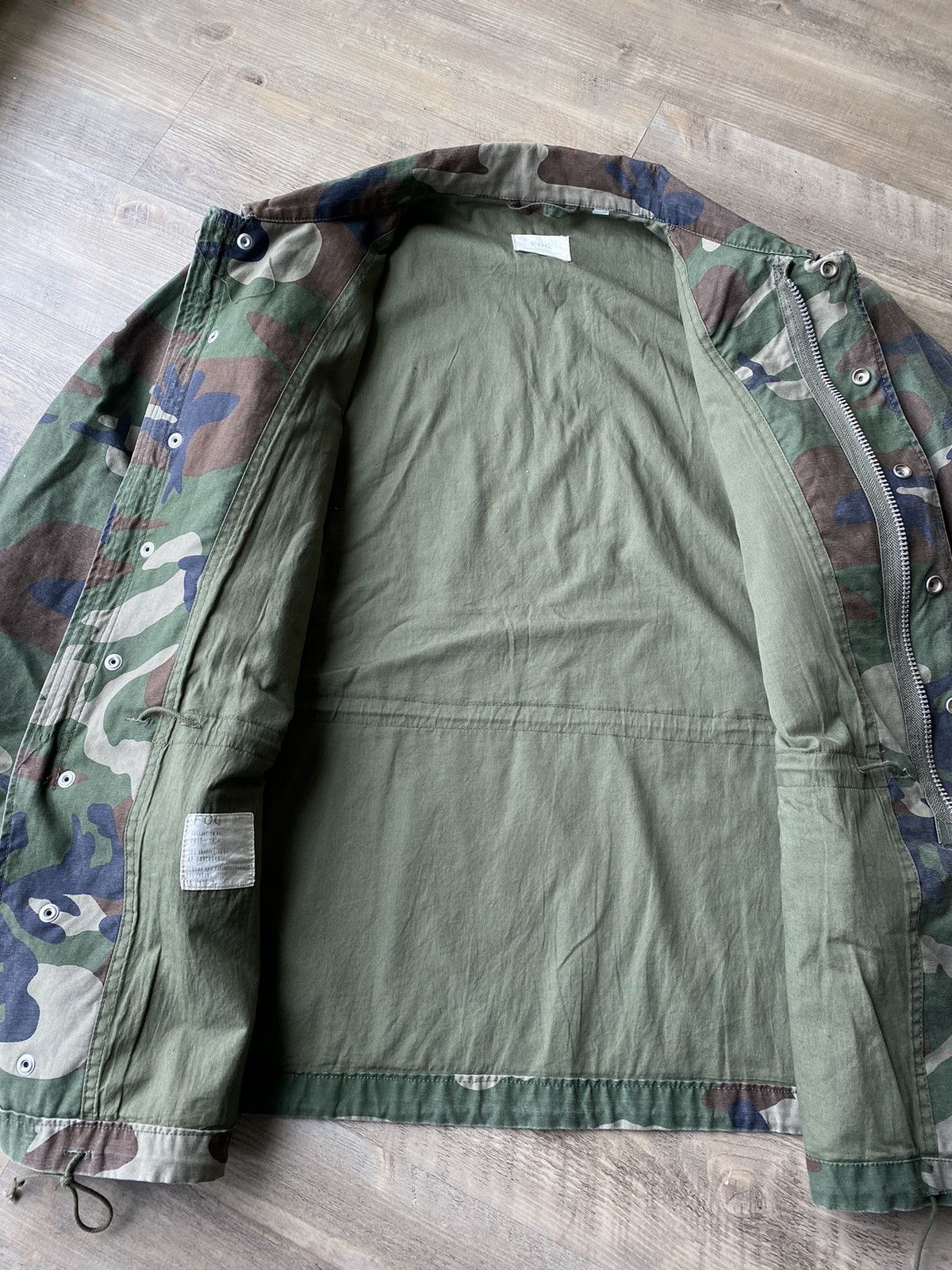 FOG × Fear of God Vintage Fear of God FOG FW15-16 Camouflage Light Jacket Size US M / EU 48-50 / 2 - 11 Thumbnail